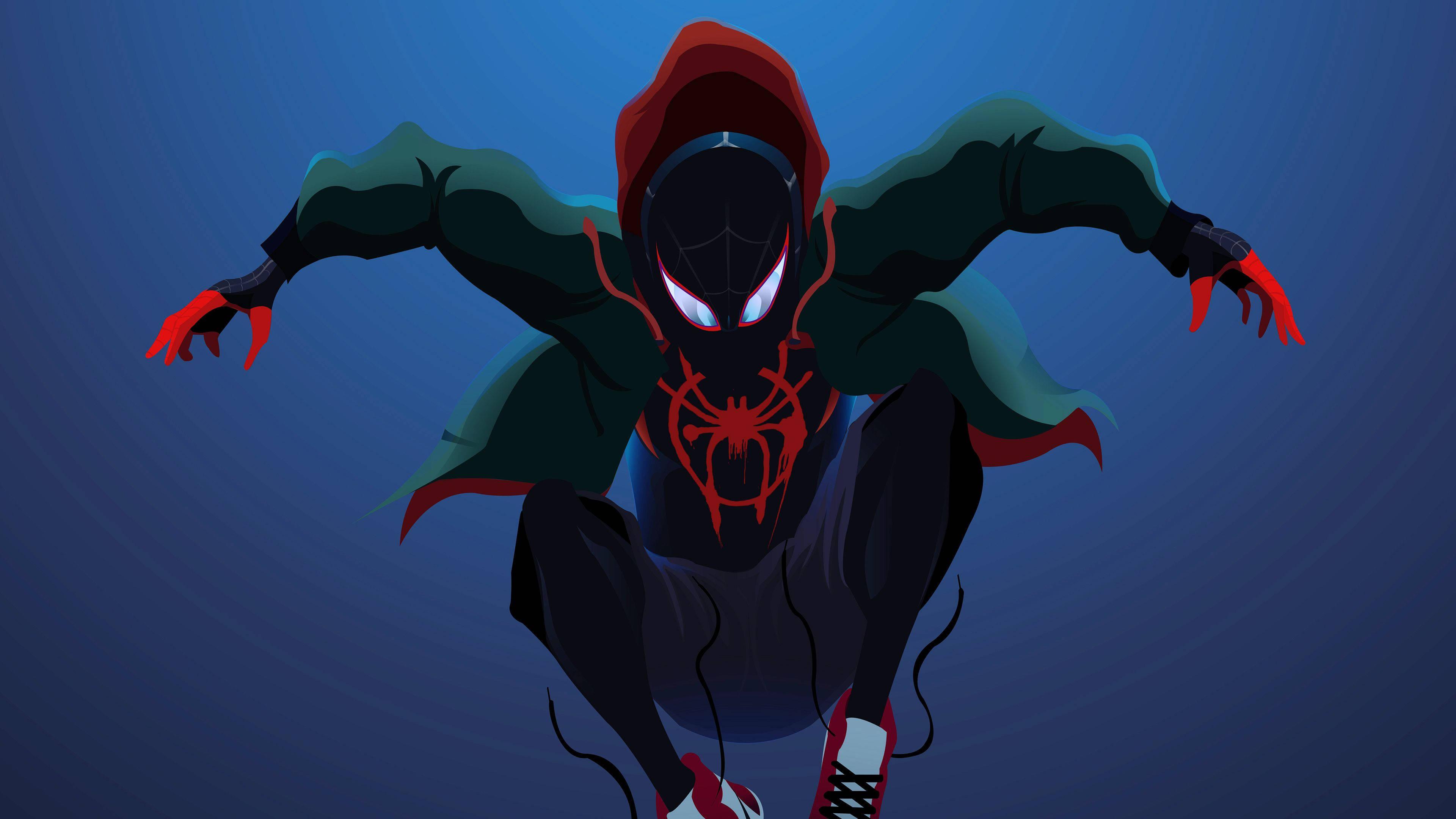 Spider-Man Leaping in Action