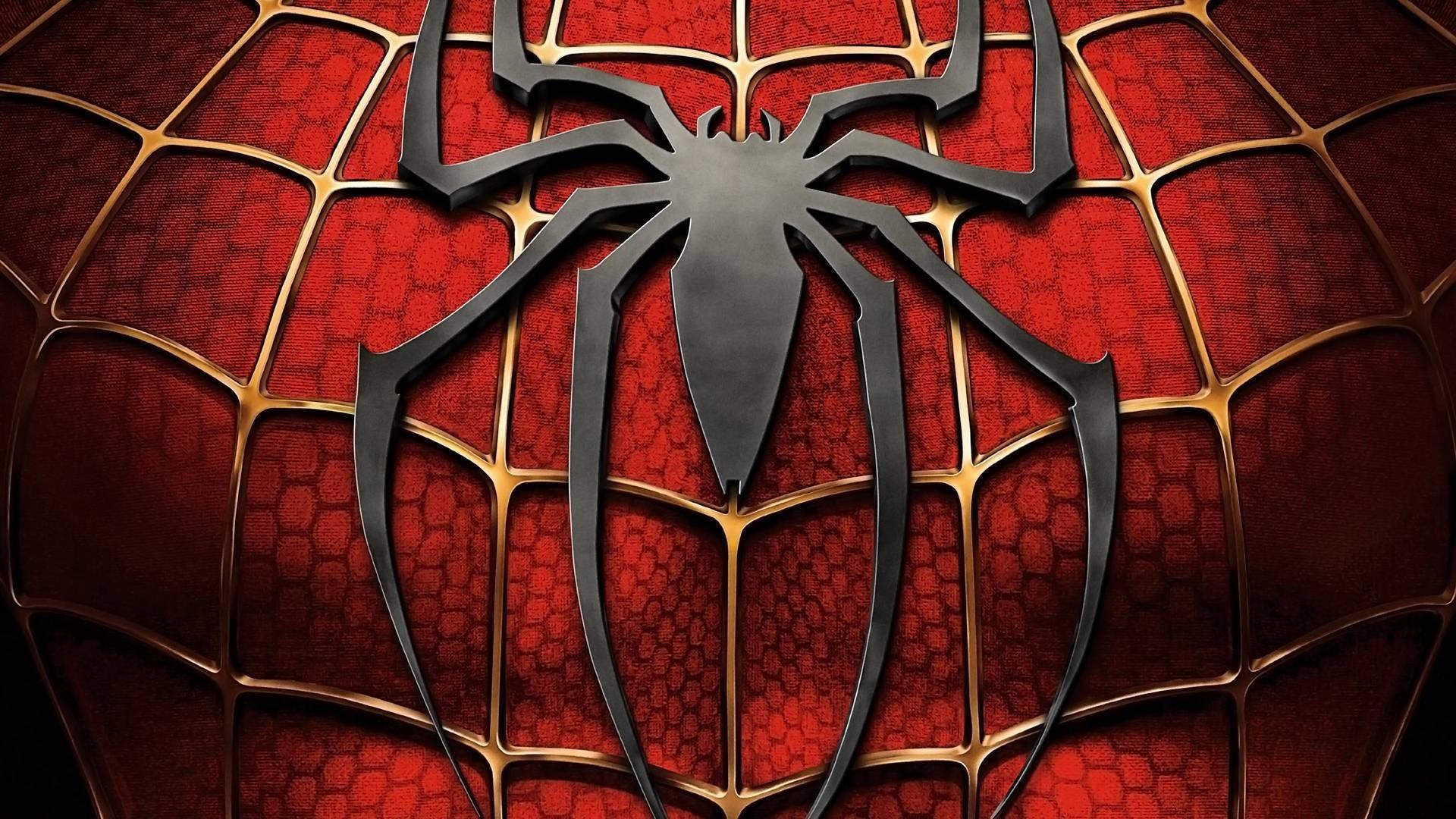 Spider Man Logo In His Suit — 1920x1080 wallpaper