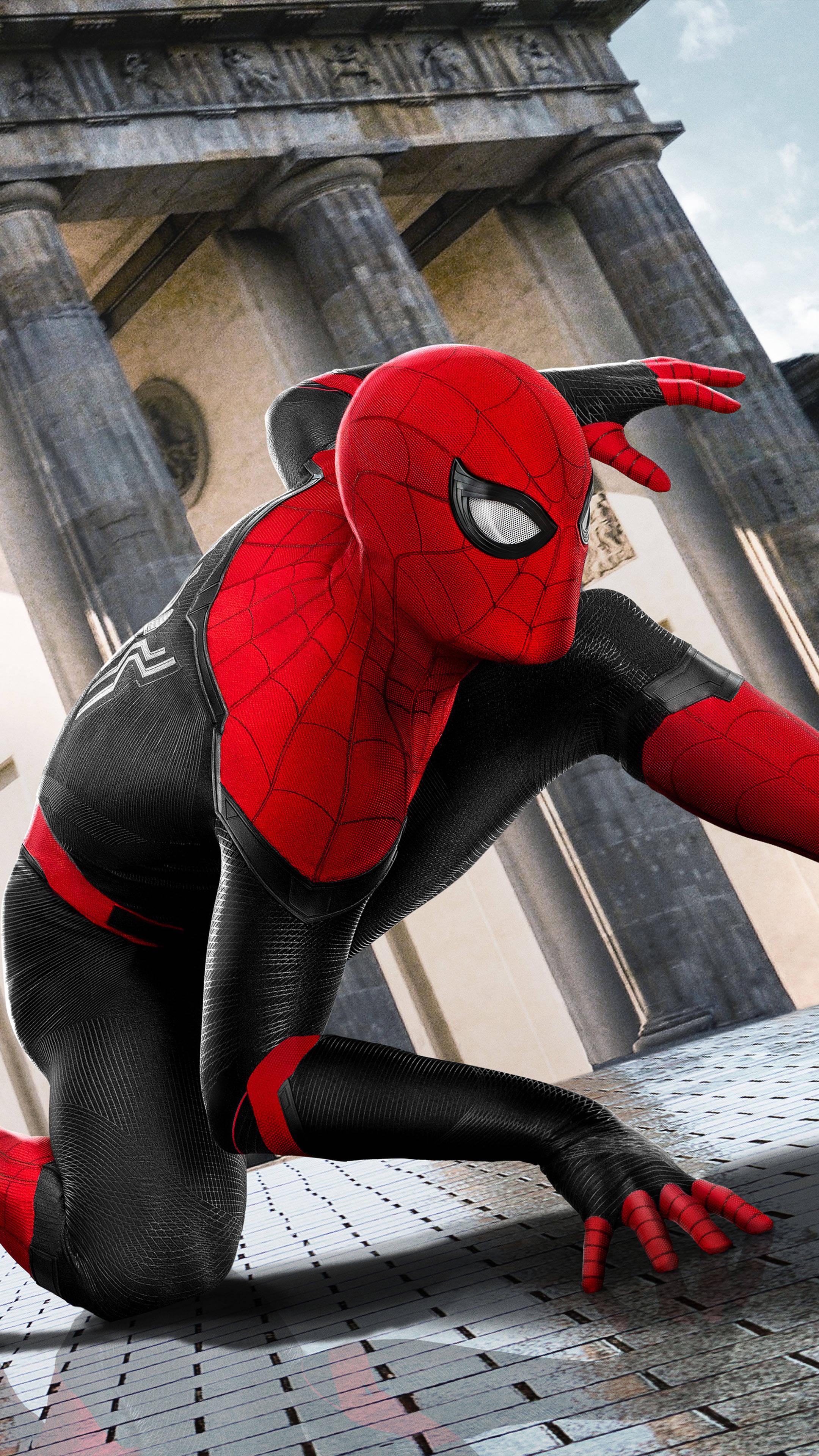 Spider Man On The Ground Mobile — 2160x3840 wallpaper