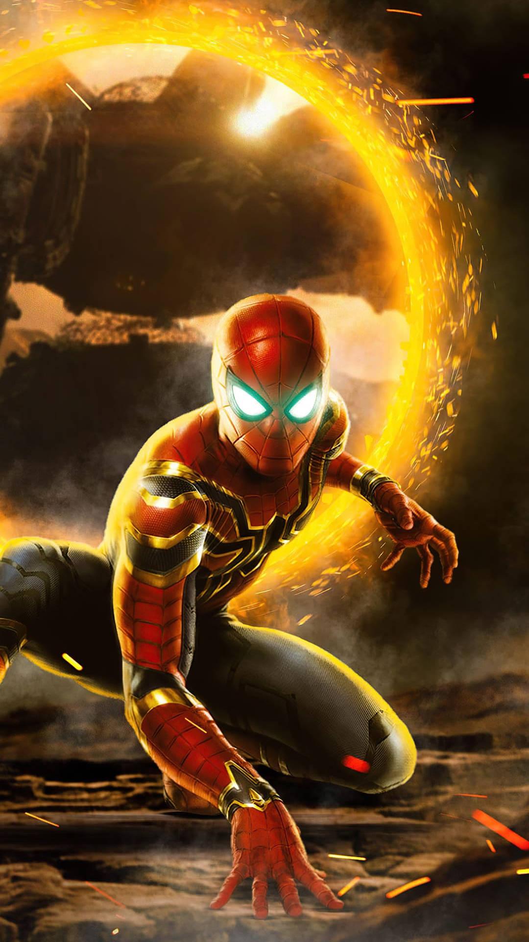 Spider Man Portal 4k — 1080x1920 wallpaper