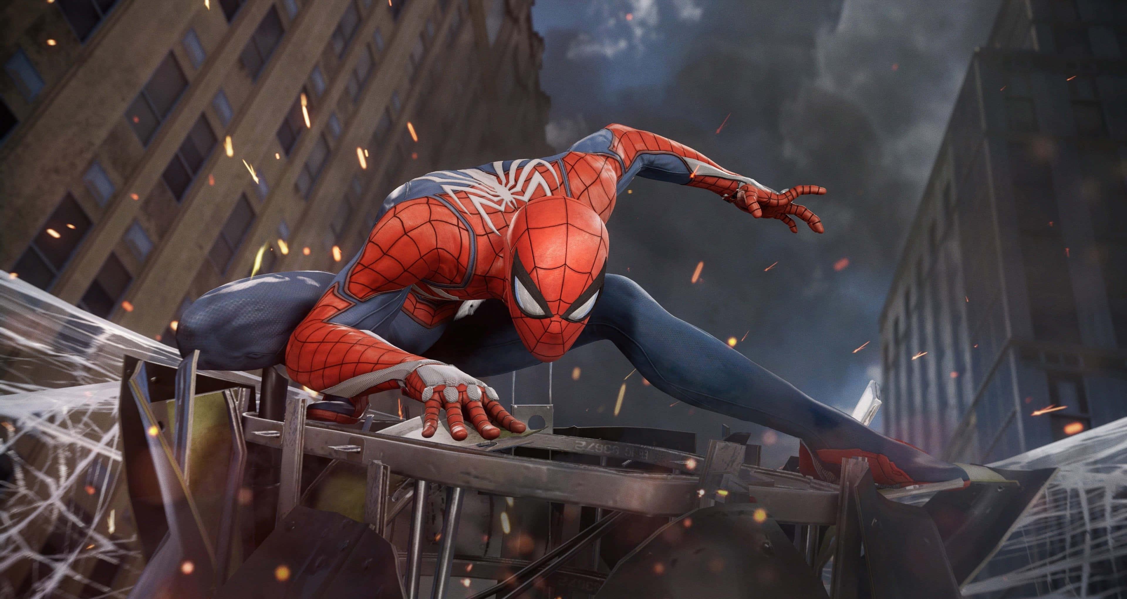 spider man - the amazing spider man - screenshot — 3840x2041 wallpaper