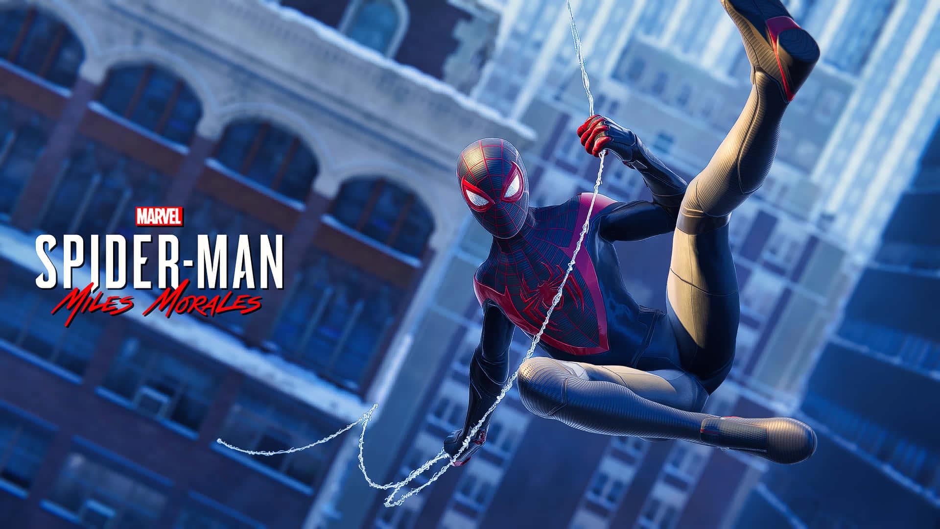 spider man - the spiderverse — 1920x1080 wallpaper