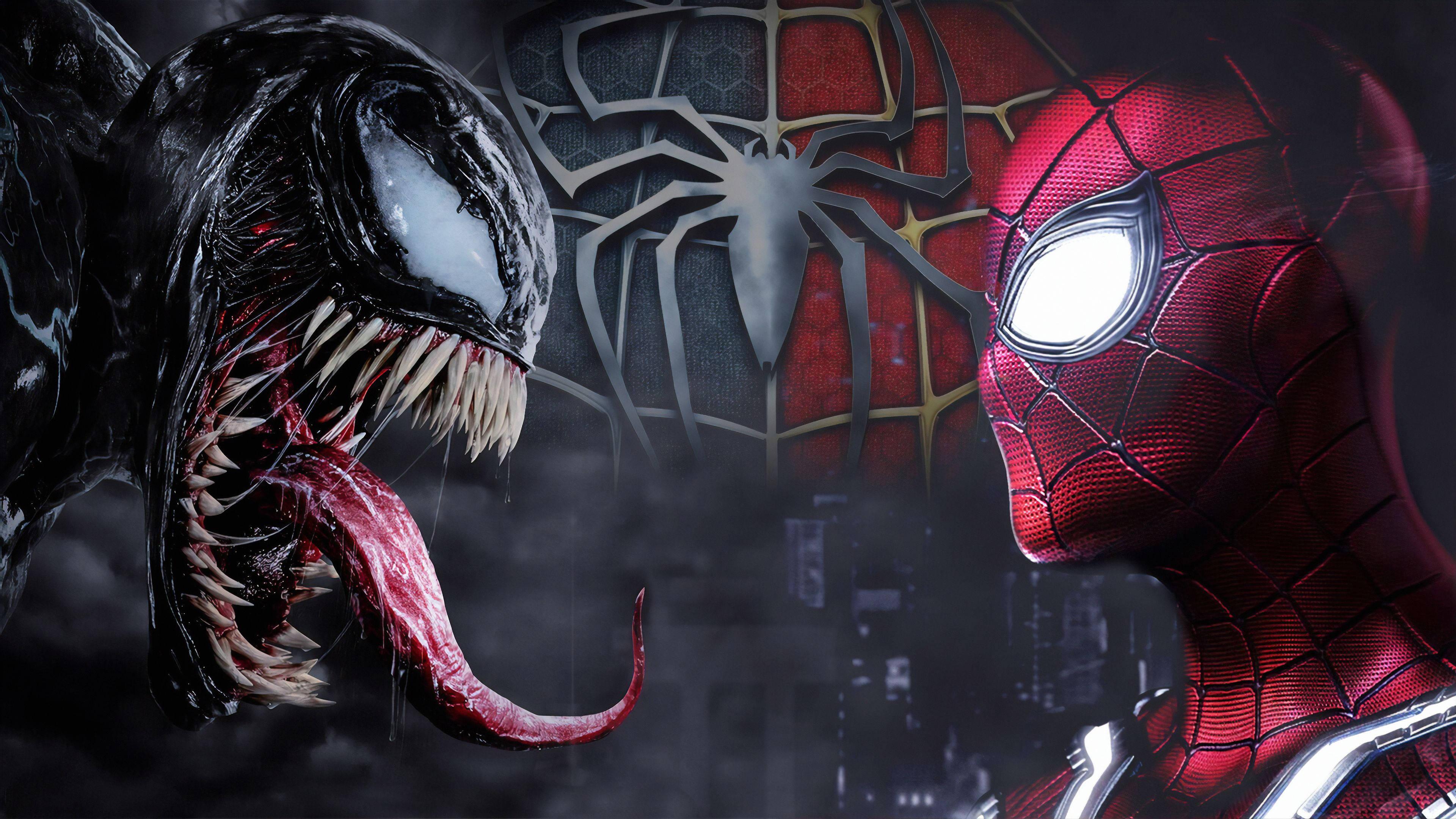 Spiderman and Venom, two beloved but opposing Marvel characters