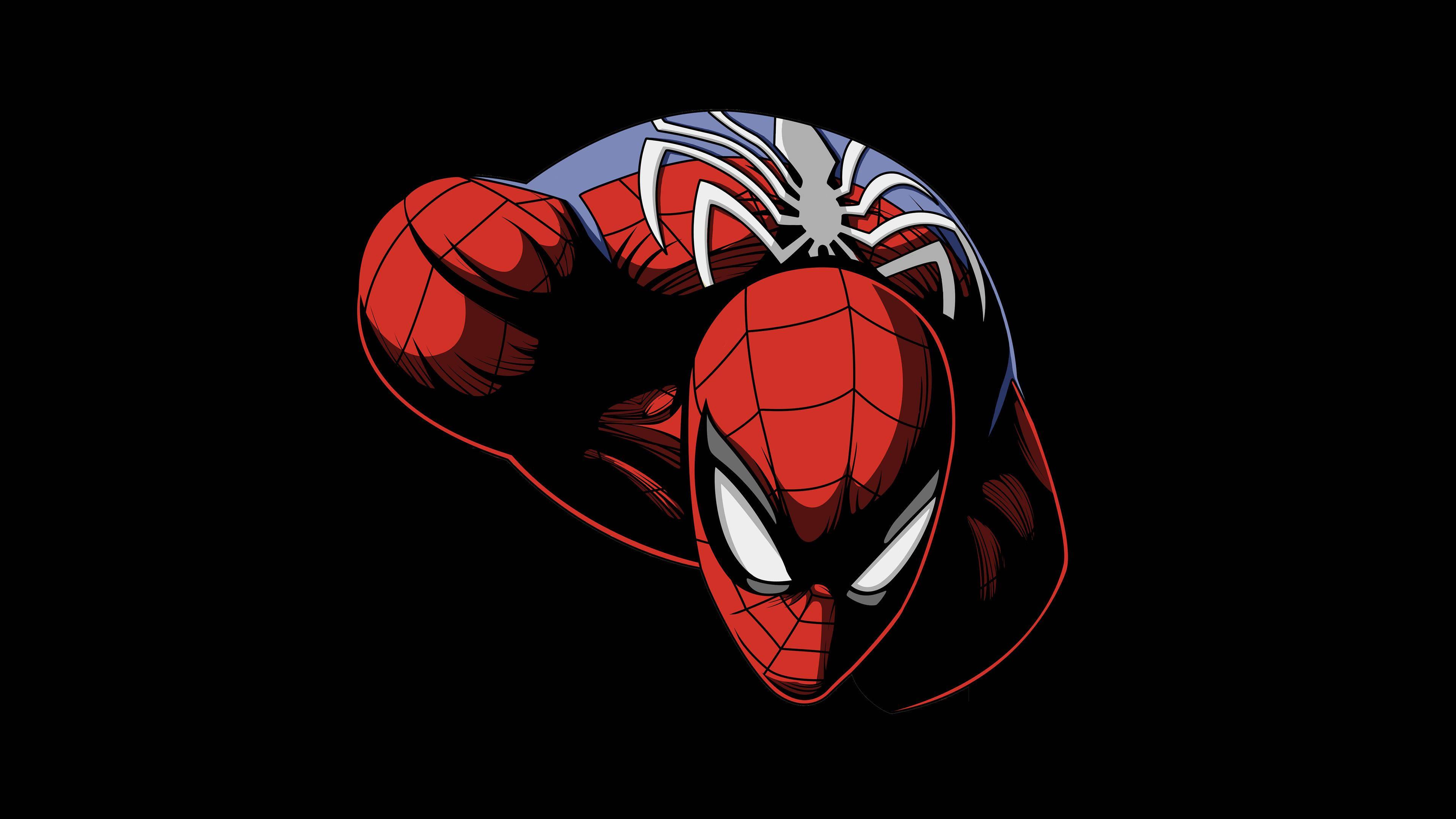 Spiderman Dark Oled — 3840x2160 wallpaper