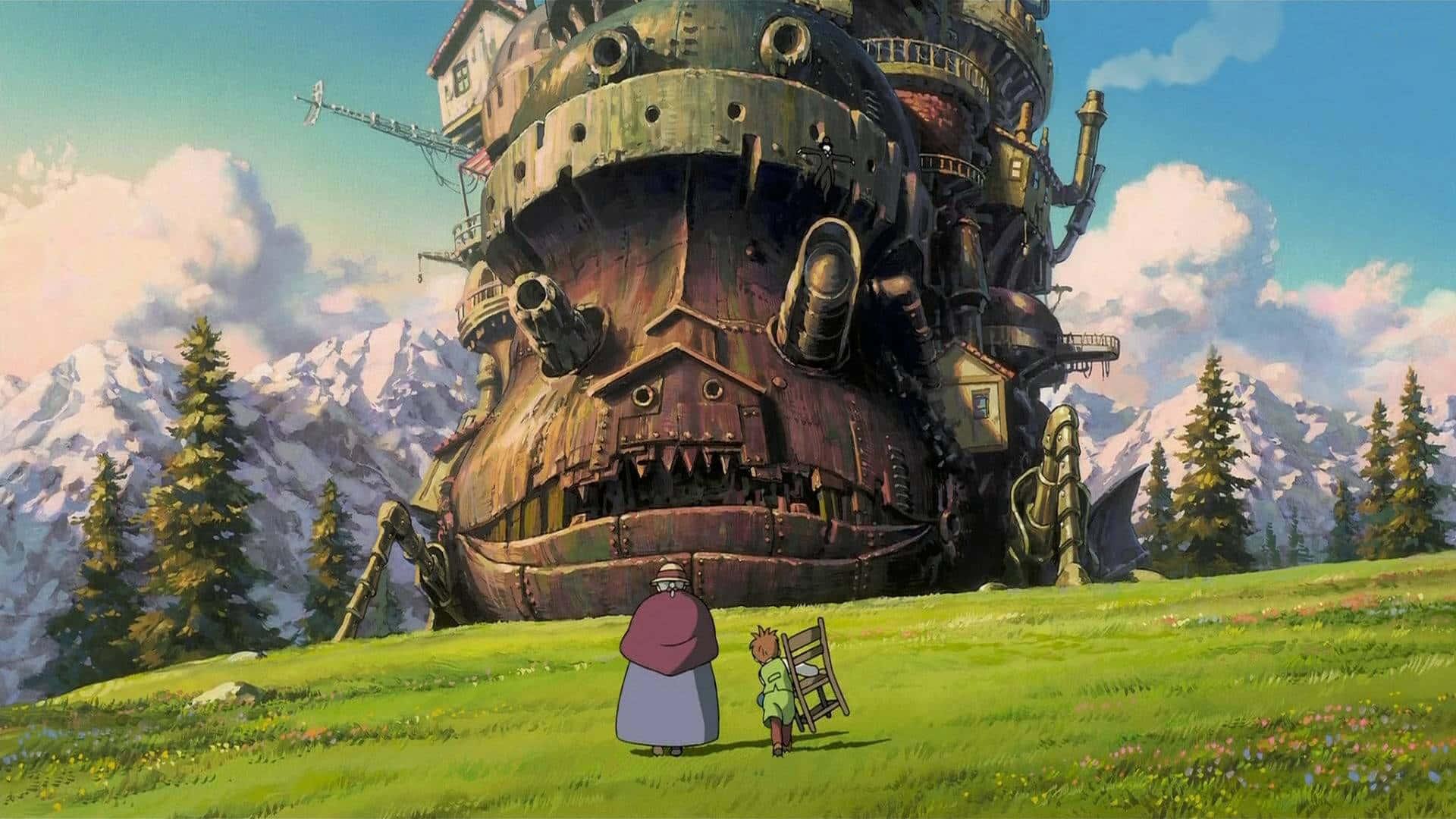 Spirited Adventure in Studio Ghibli's Enchanting World — 1920x1080 wallpaper