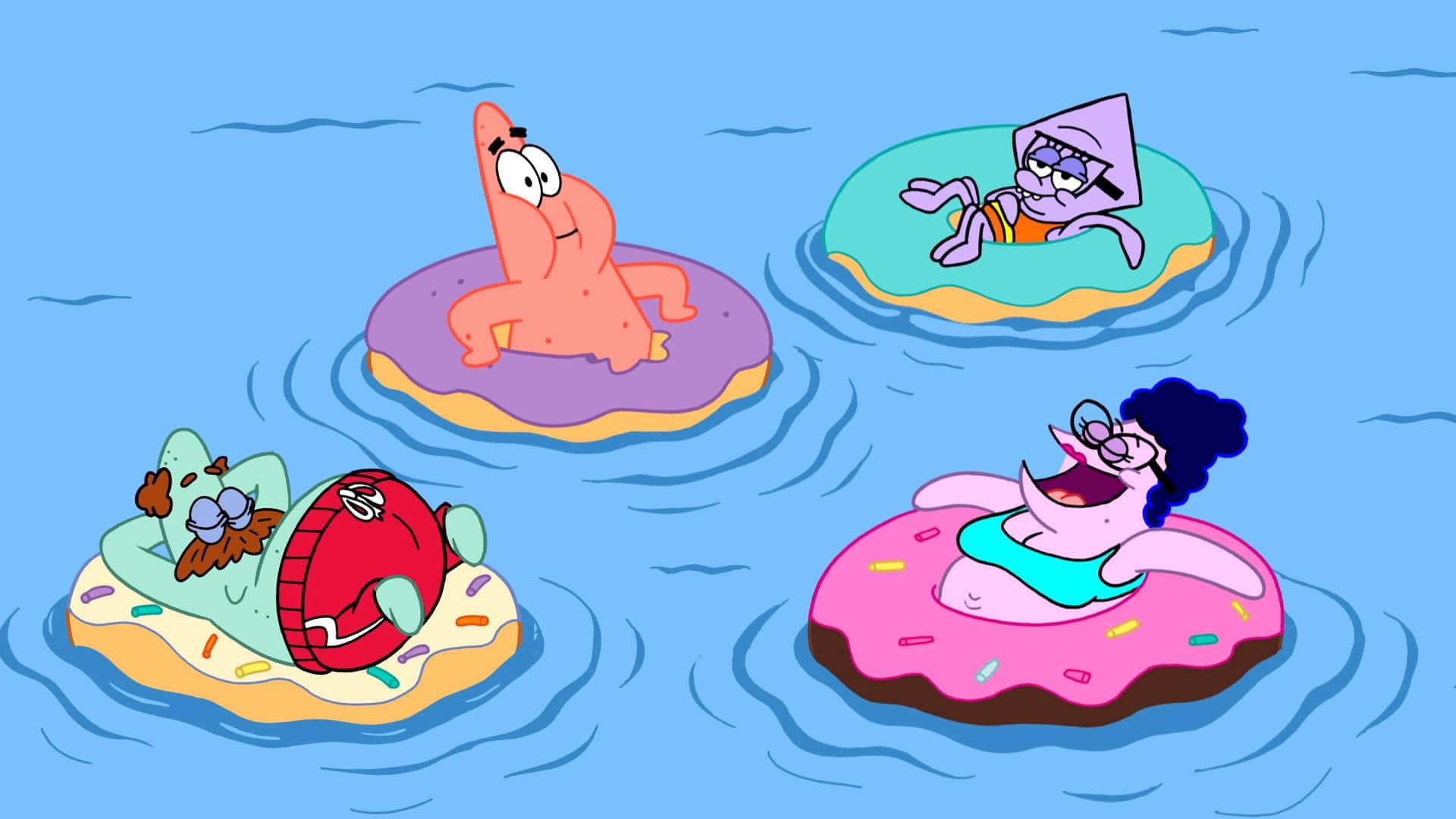 SpongeBob Squarepants Patrick's Family Picture — 1920x1080 wallpaper