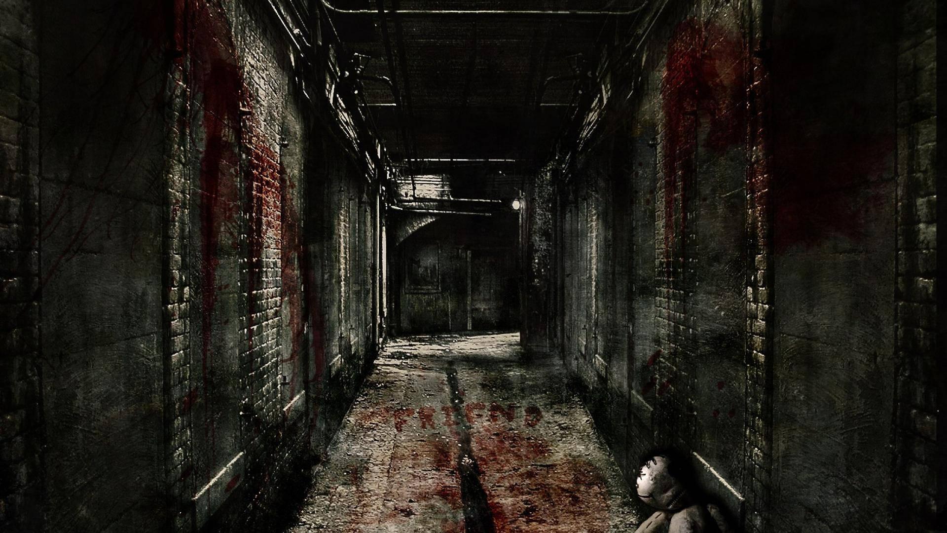 Spooky and eerie, this dark horror scene will give you chills — 1920x1080 wallpaper