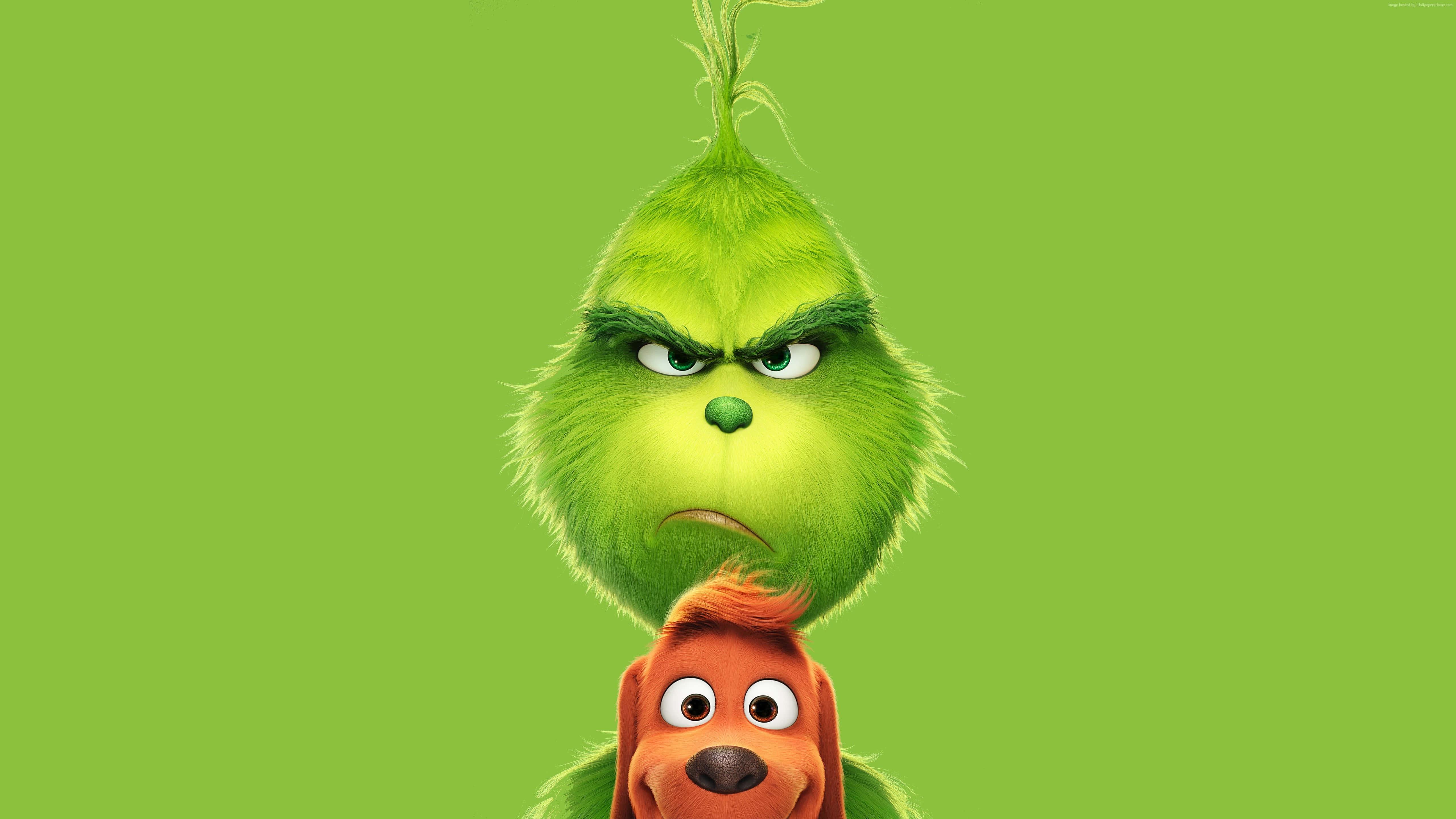 Spread holiday cheer this winter with the Grinch — 5120x2880 wallpaper