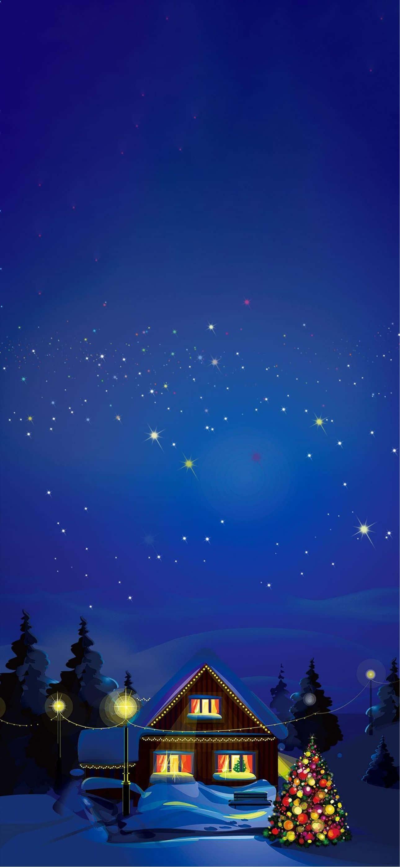 Spread Holiday Cheer with a Christmas Iphone — 1290x2796 wallpaper