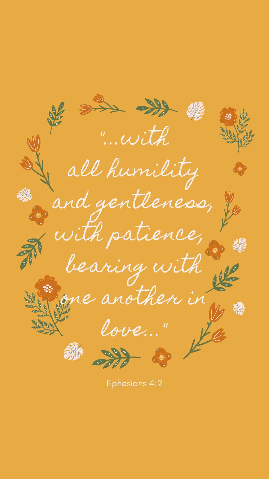 Spread peace and love through the power of faith with the Bible Verse Phone. — 1080x1920 wallpaper
