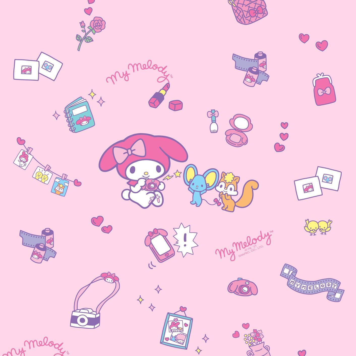 Spread smiles with Cute Sanrio! — 1412x1412 wallpaper