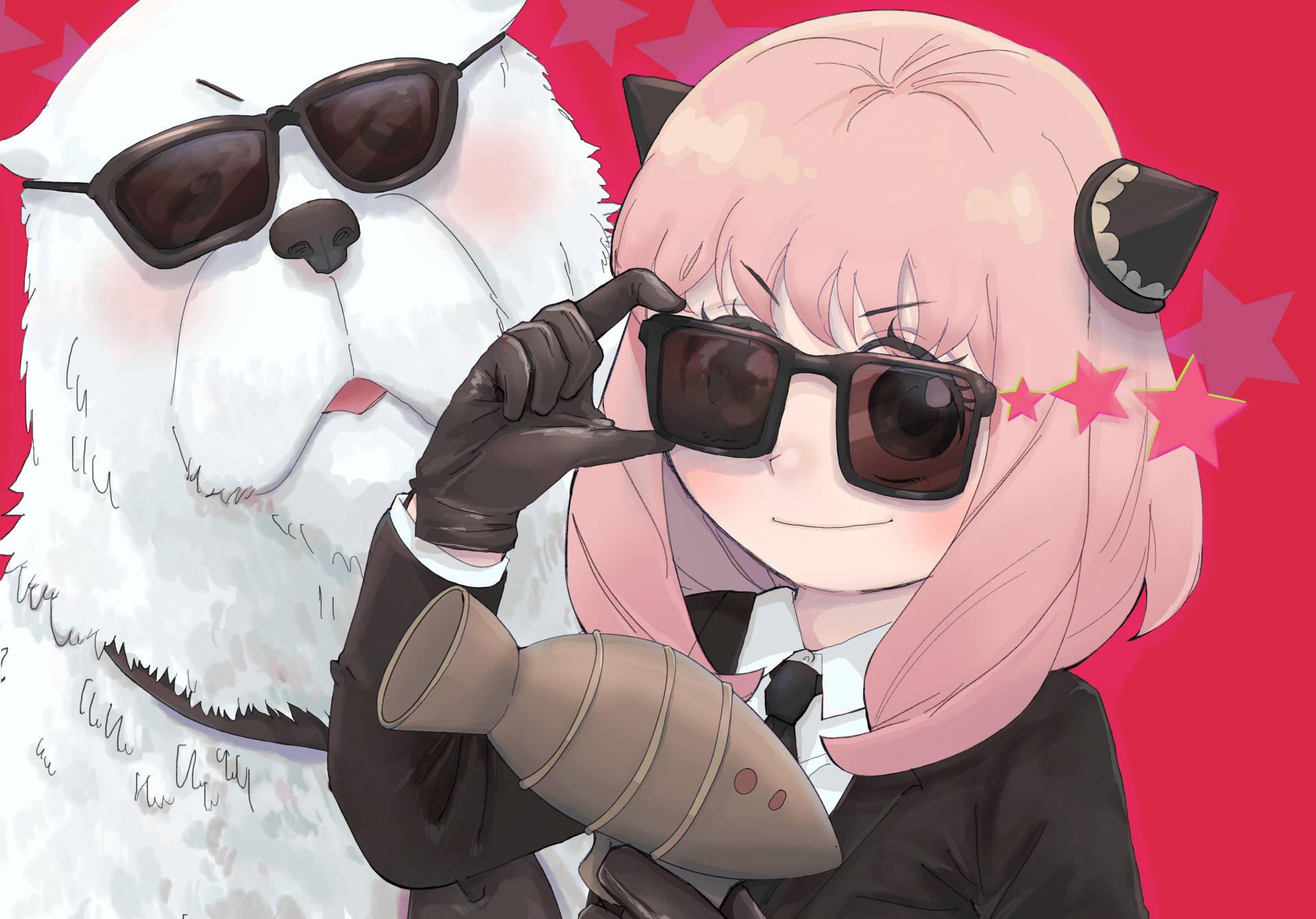 Spy X Family Anya And Bond — 1920x1341 wallpaper