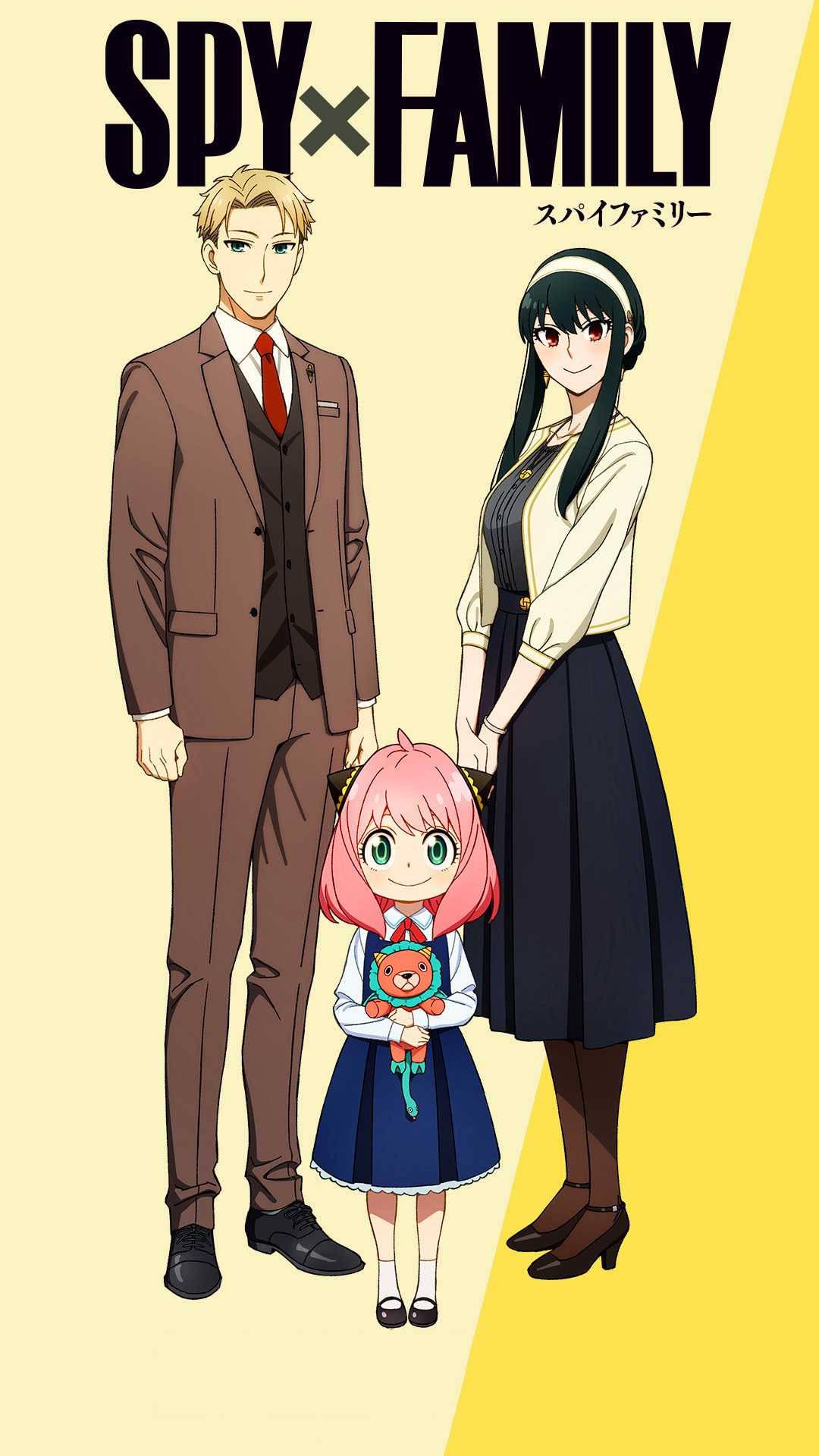 Spy X Family Formal Outfit — 1080x1920 wallpaper