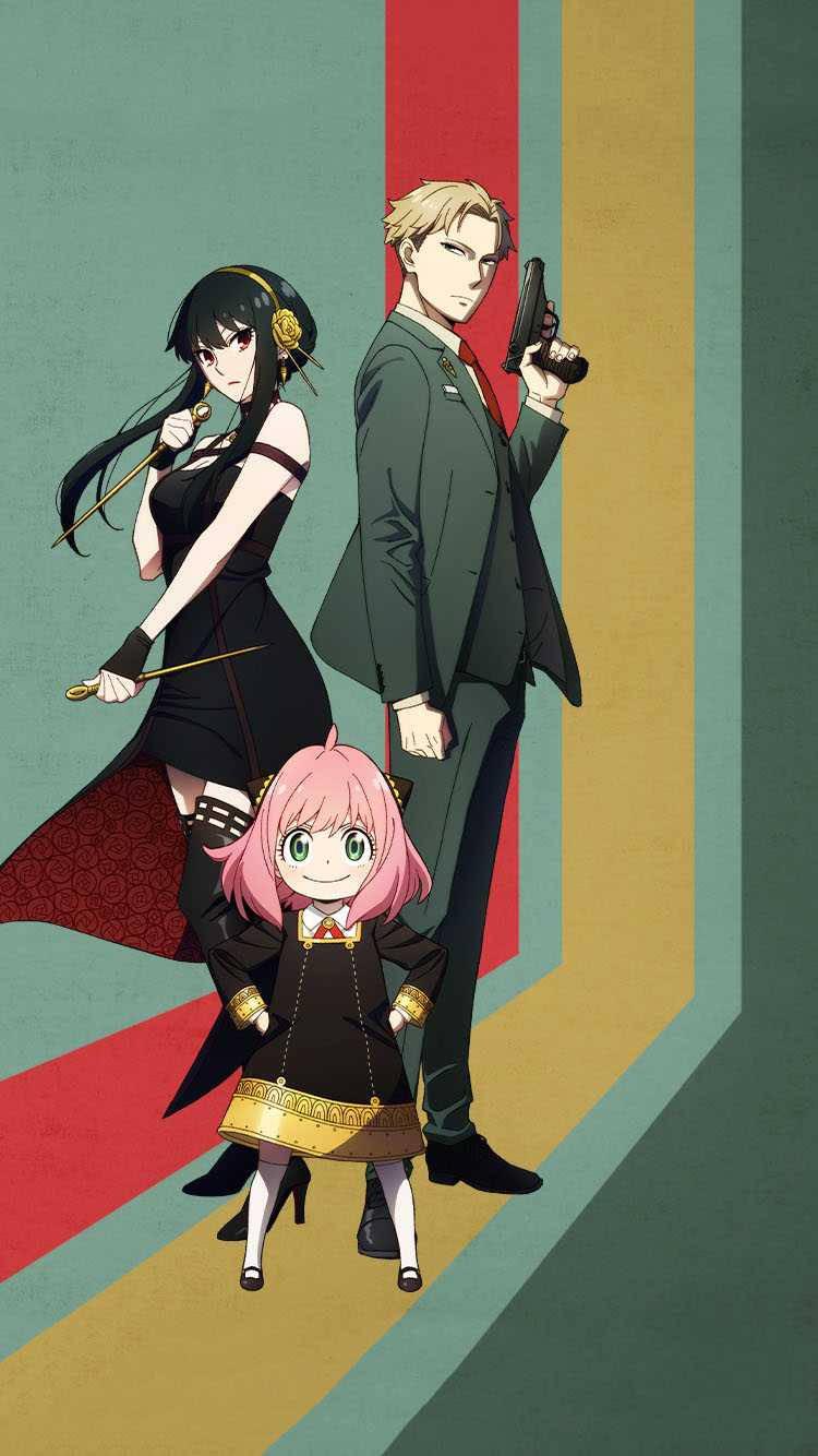 Spy X Family With Weapons — 750x1334 wallpaper