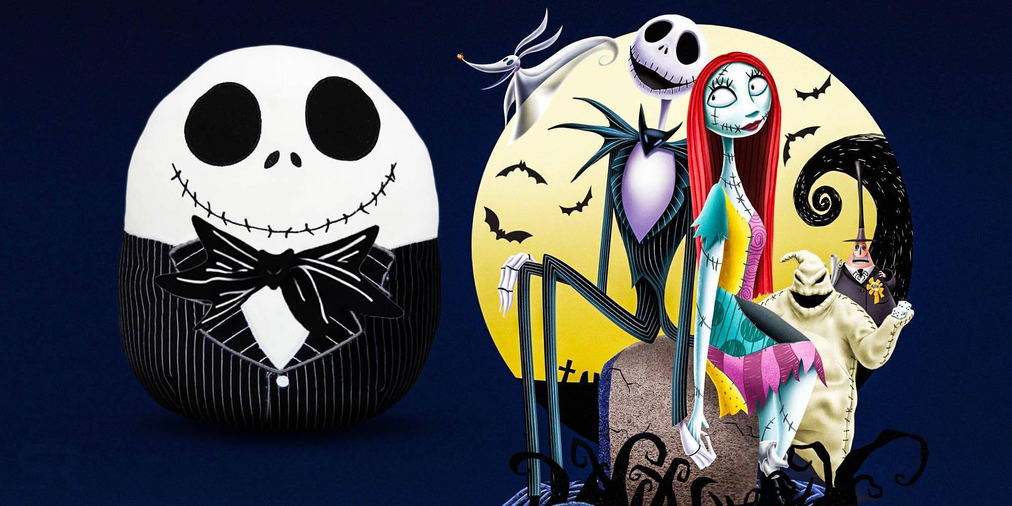 Squishmallows Jack Skellington In Blue — 2000x1000 wallpaper