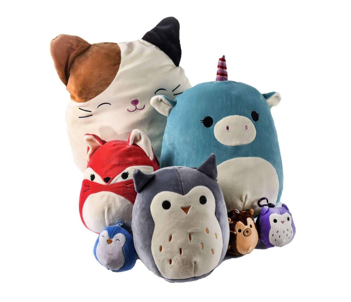 Squishmallows Plush Toys In White — 1200x1033 wallpaper