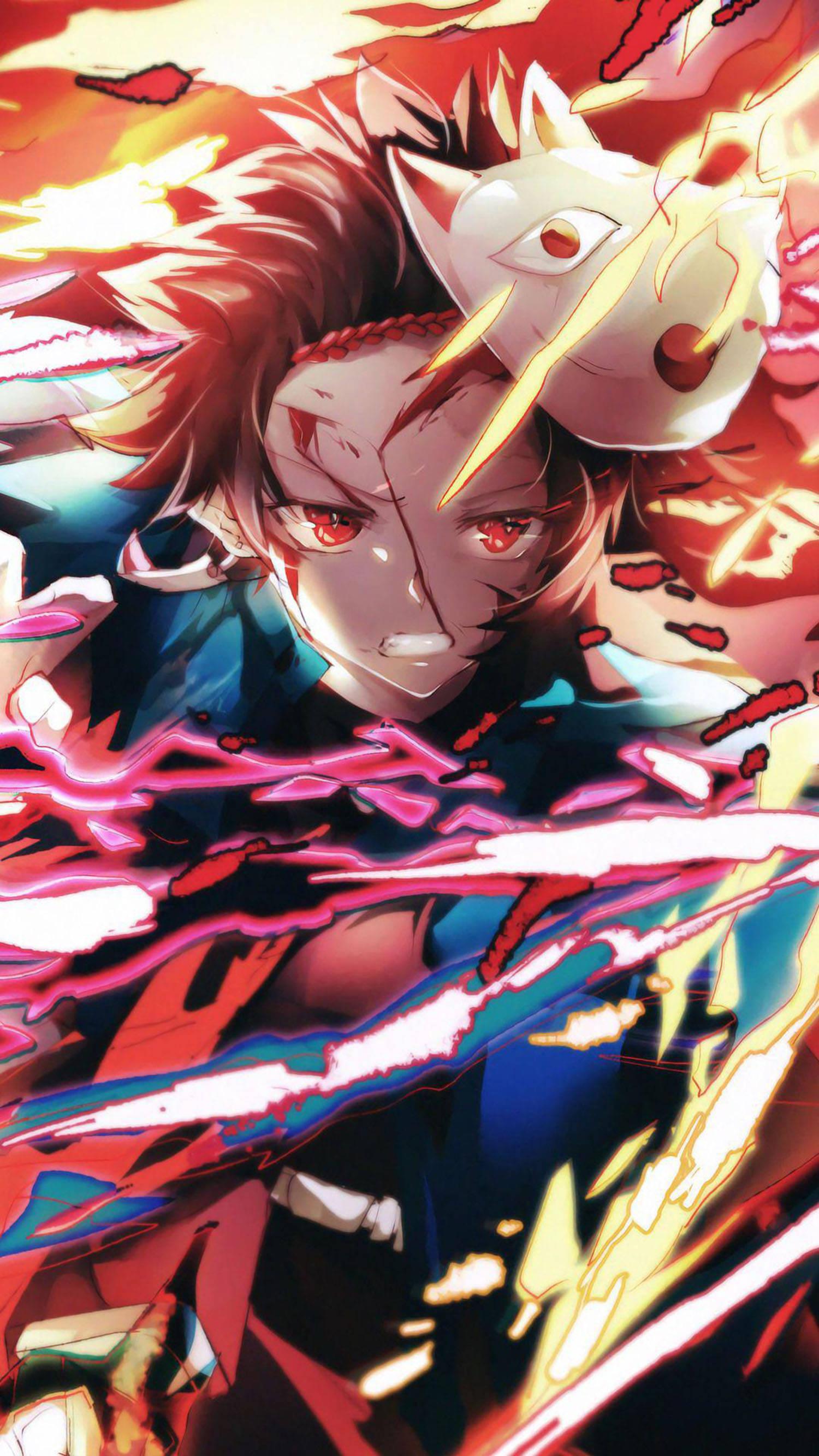 Stalwart Swordsman - Tanjiro Kamado Pfp — 1500x2667 wallpaper