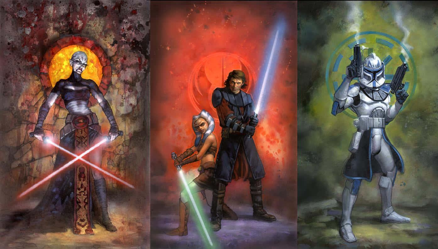 star wars clone wars wallpapers — 1394x792 wallpaper