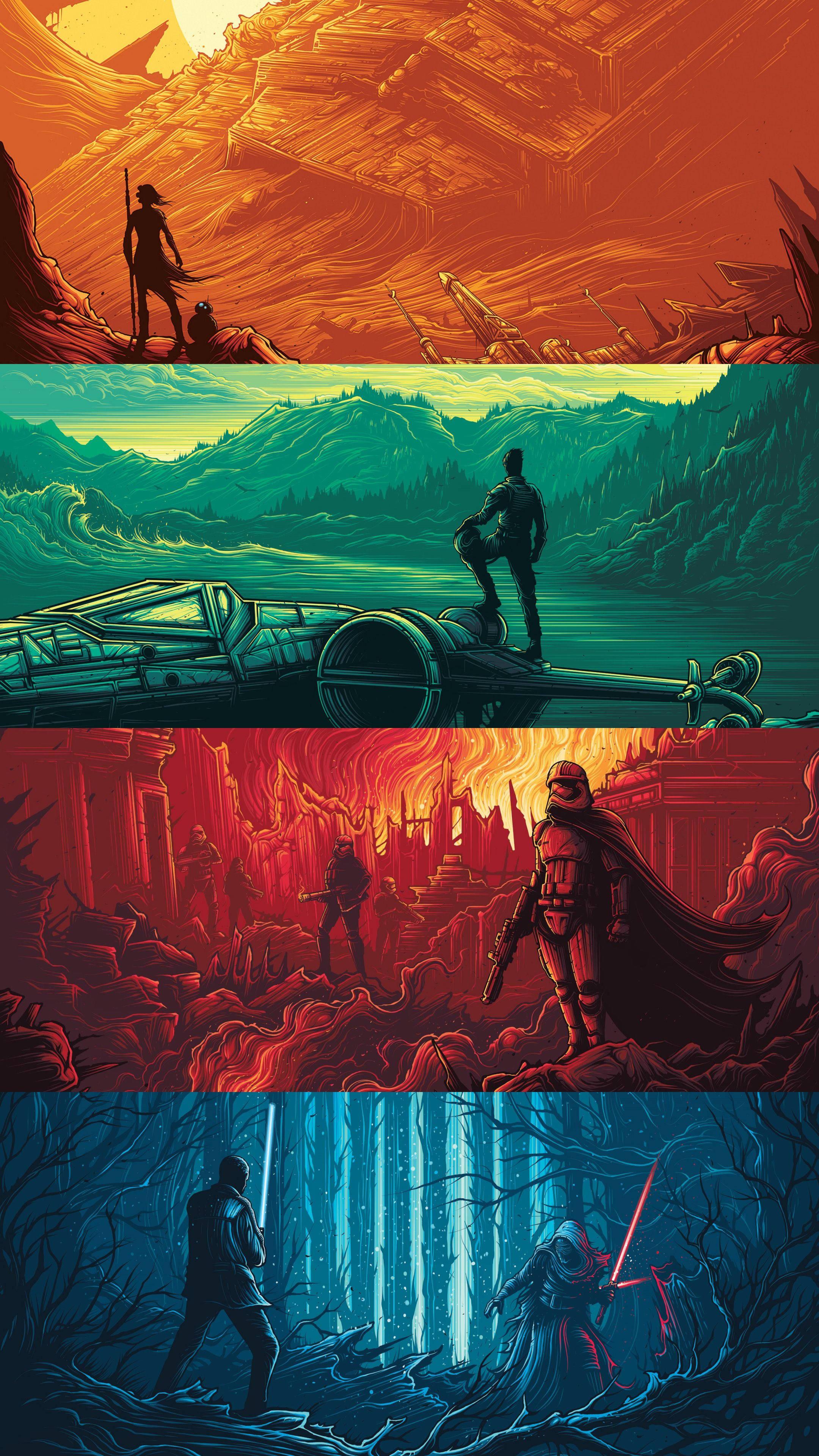 Star Wars Collage Phone — 2160x3840 wallpaper