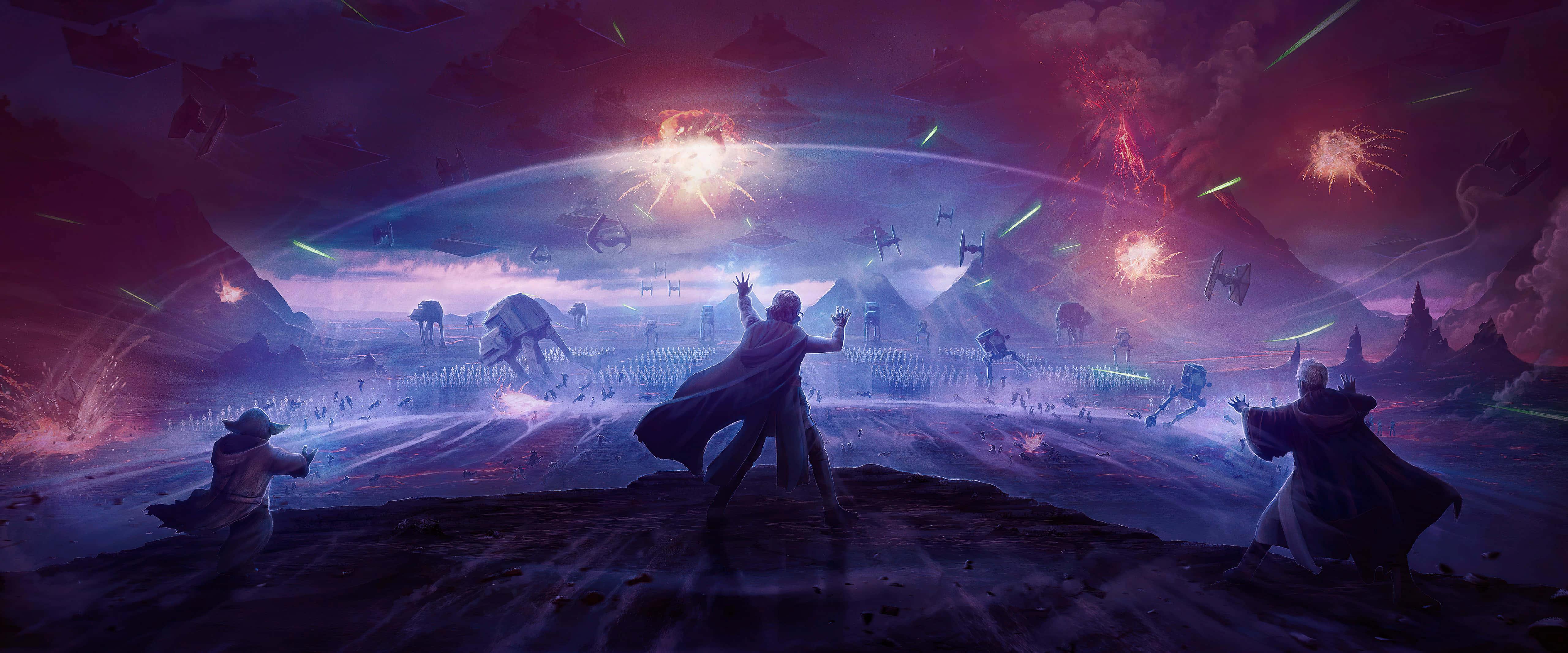 Star Wars Galactic Empire War Background