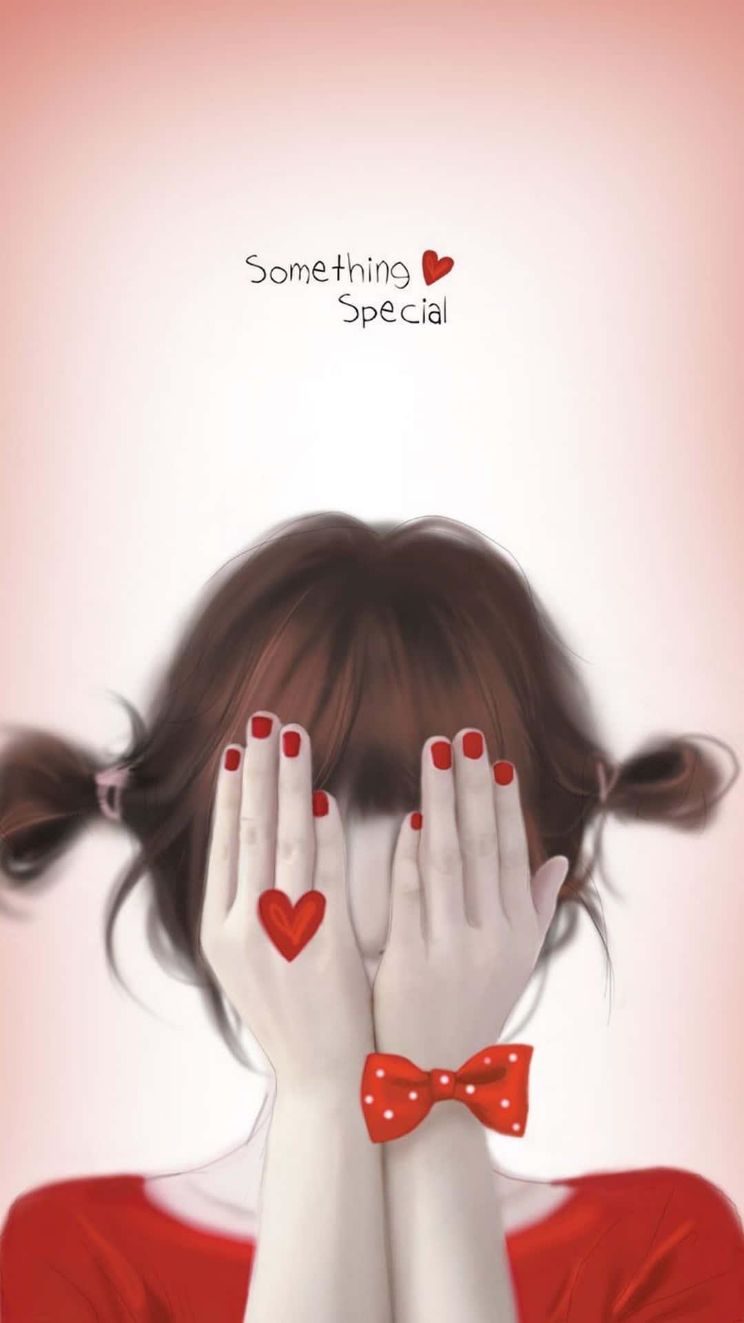 Start each day with a cute girly attitude and a smile!" — 1080x1920 wallpaper