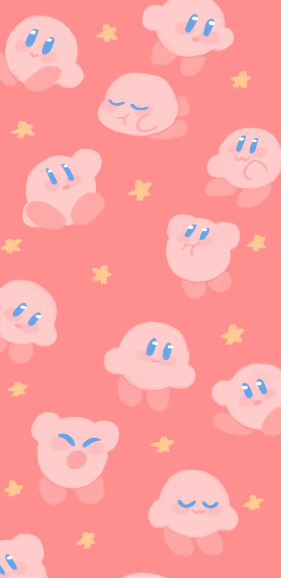 Stay Cute, Kirby! — 934x1920 wallpaper