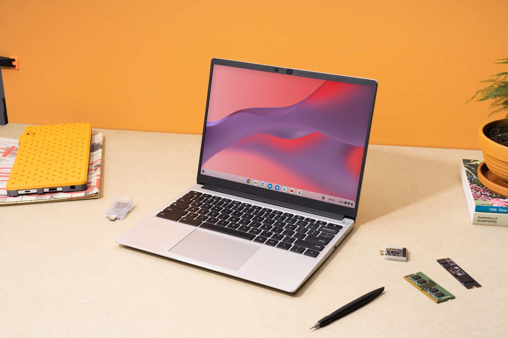 Stay productive on the go with the Chromebook — 1920x1280 wallpaper