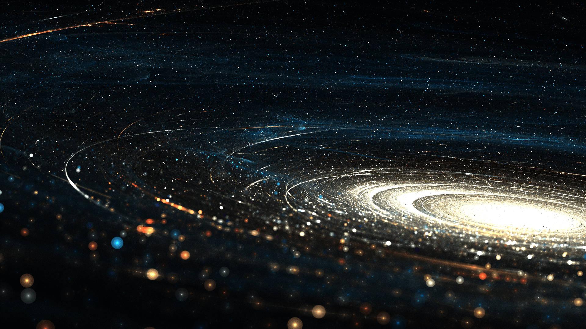 Stellar Circles — 1920x1080 wallpaper