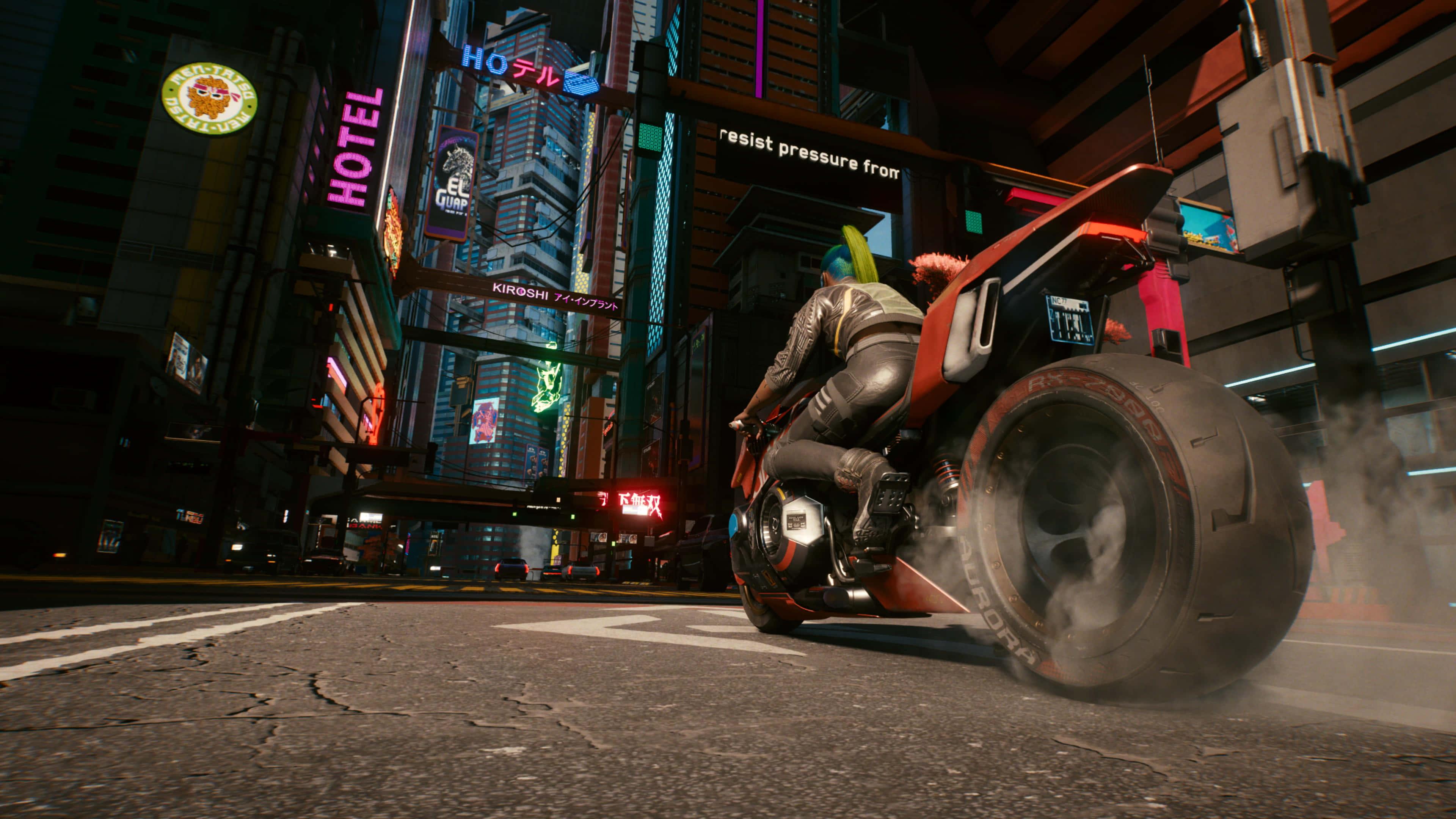 Step into a world of cyberpunk — 3840x2160 wallpaper