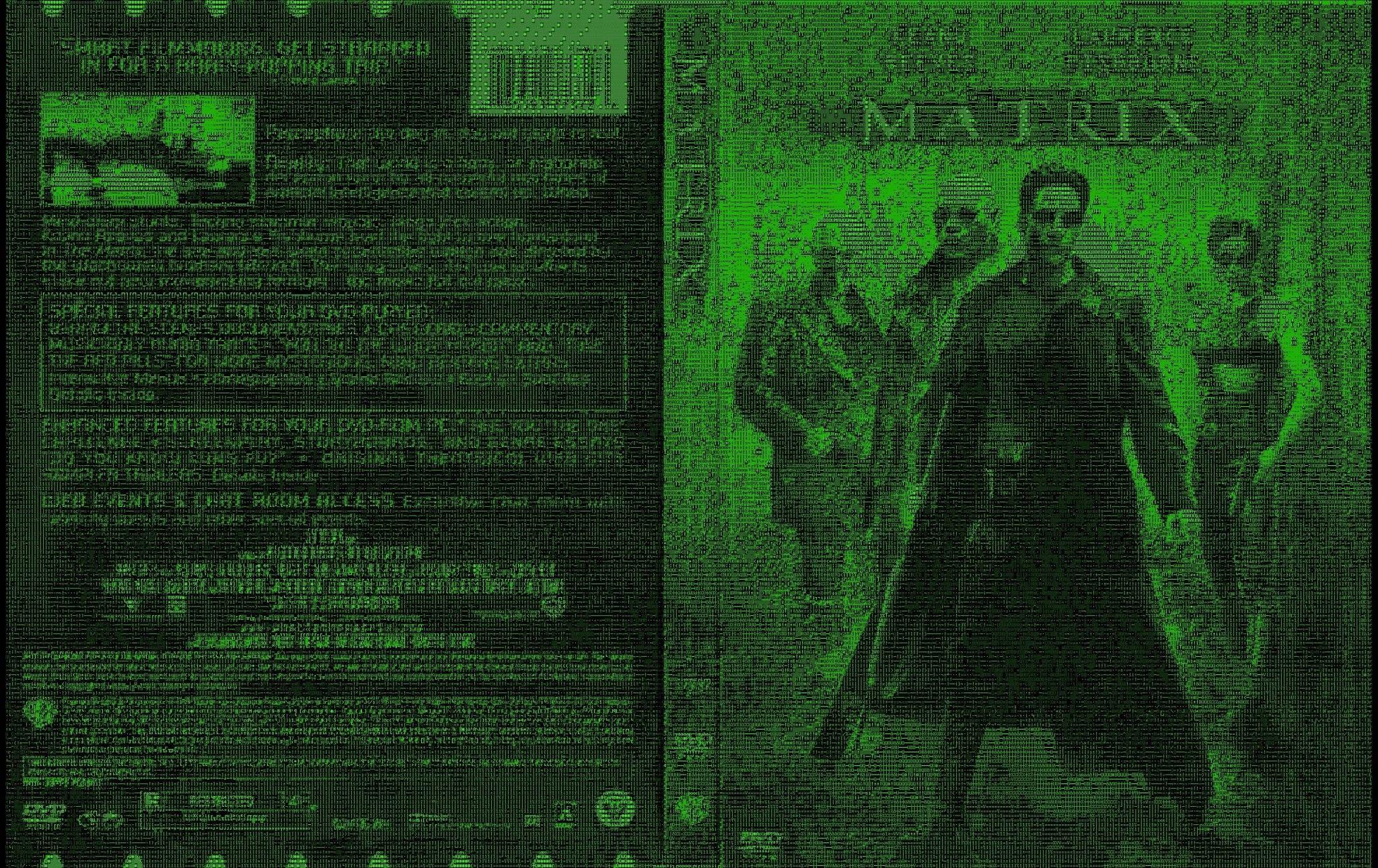 Step into a world of mystery and intrigue with The Matrix - DVD cover — 2048x1291 wallpaper