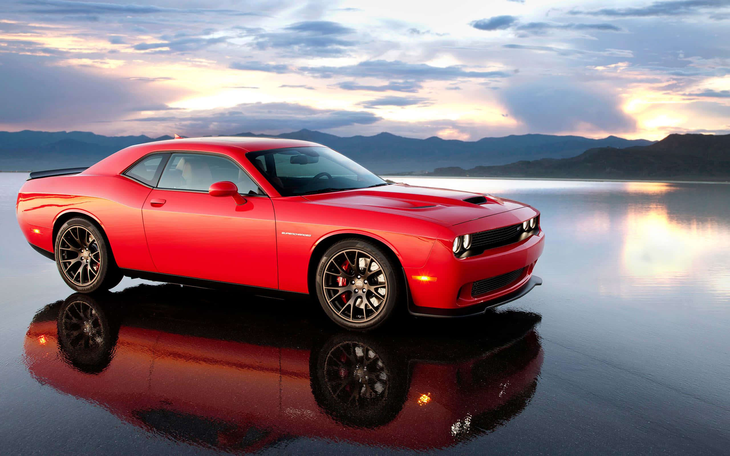 Step Into the Road with the Powerful Dodge Challenger 4K — 2560x1600 wallpaper