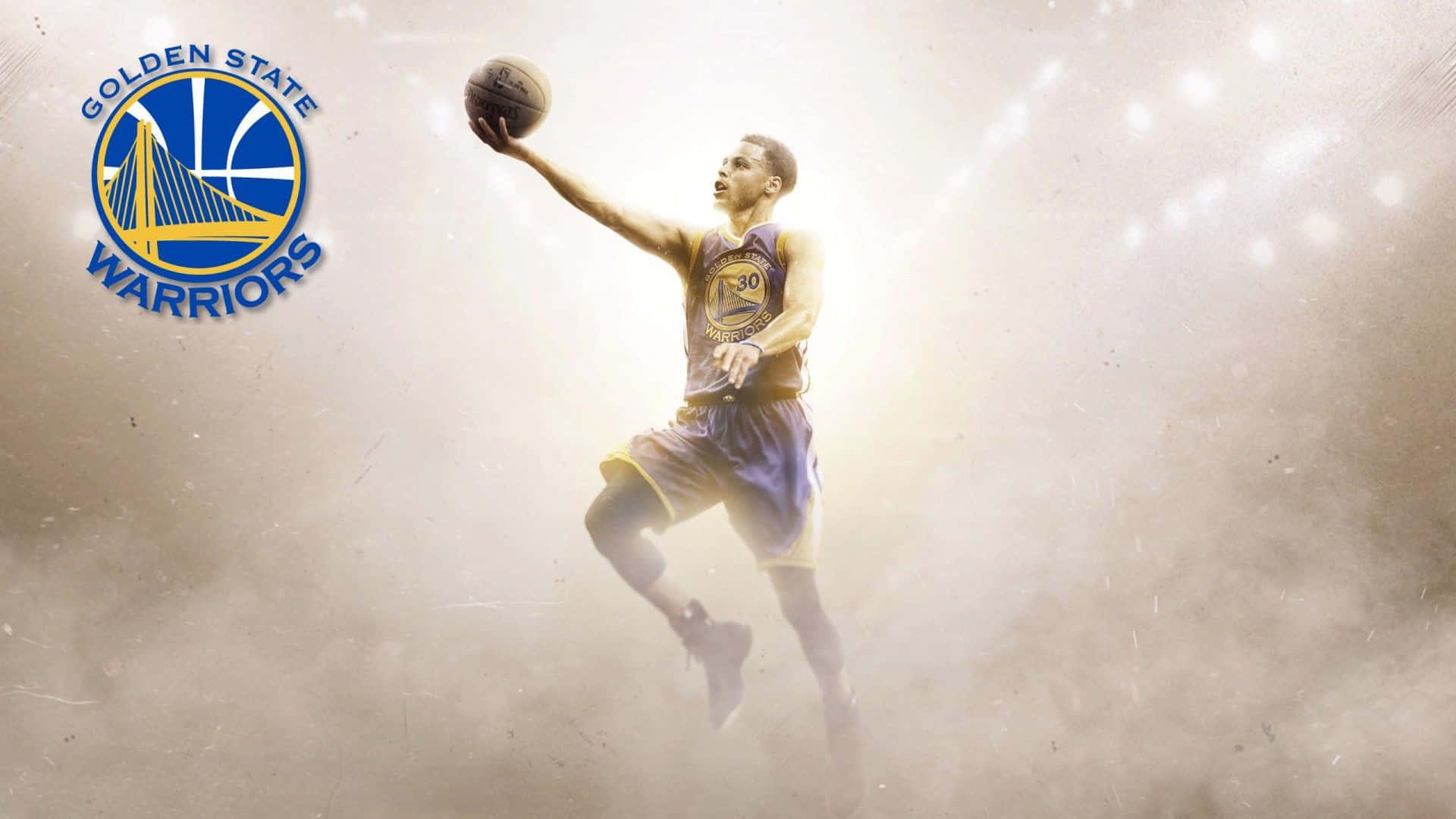 Stephen Curry shooting a basketball in a game — 1920x1080 wallpaper