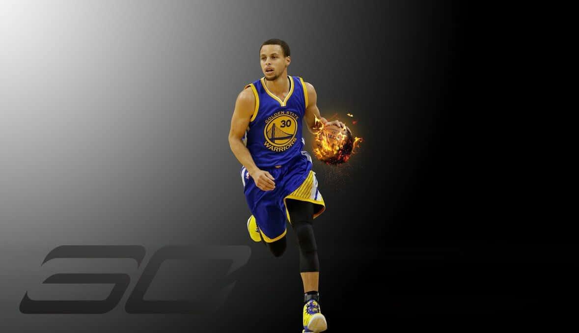 Stephen Curry stunning the court with his impeccable shooting skills" — 1179x678 wallpaper