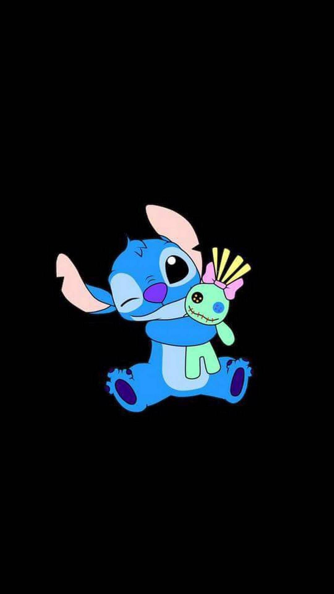 Stitch and Scrump together for a heartwarming friendship