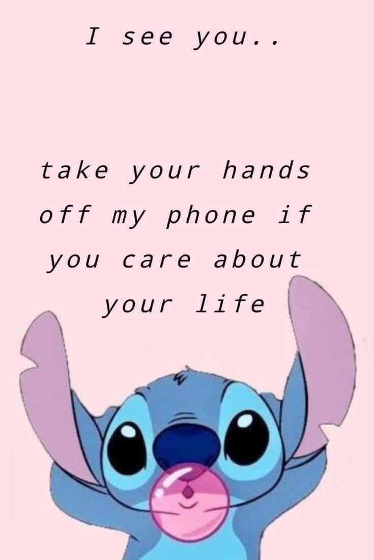 Stitch the loveable alien encapsulates the cuteness of Disney.