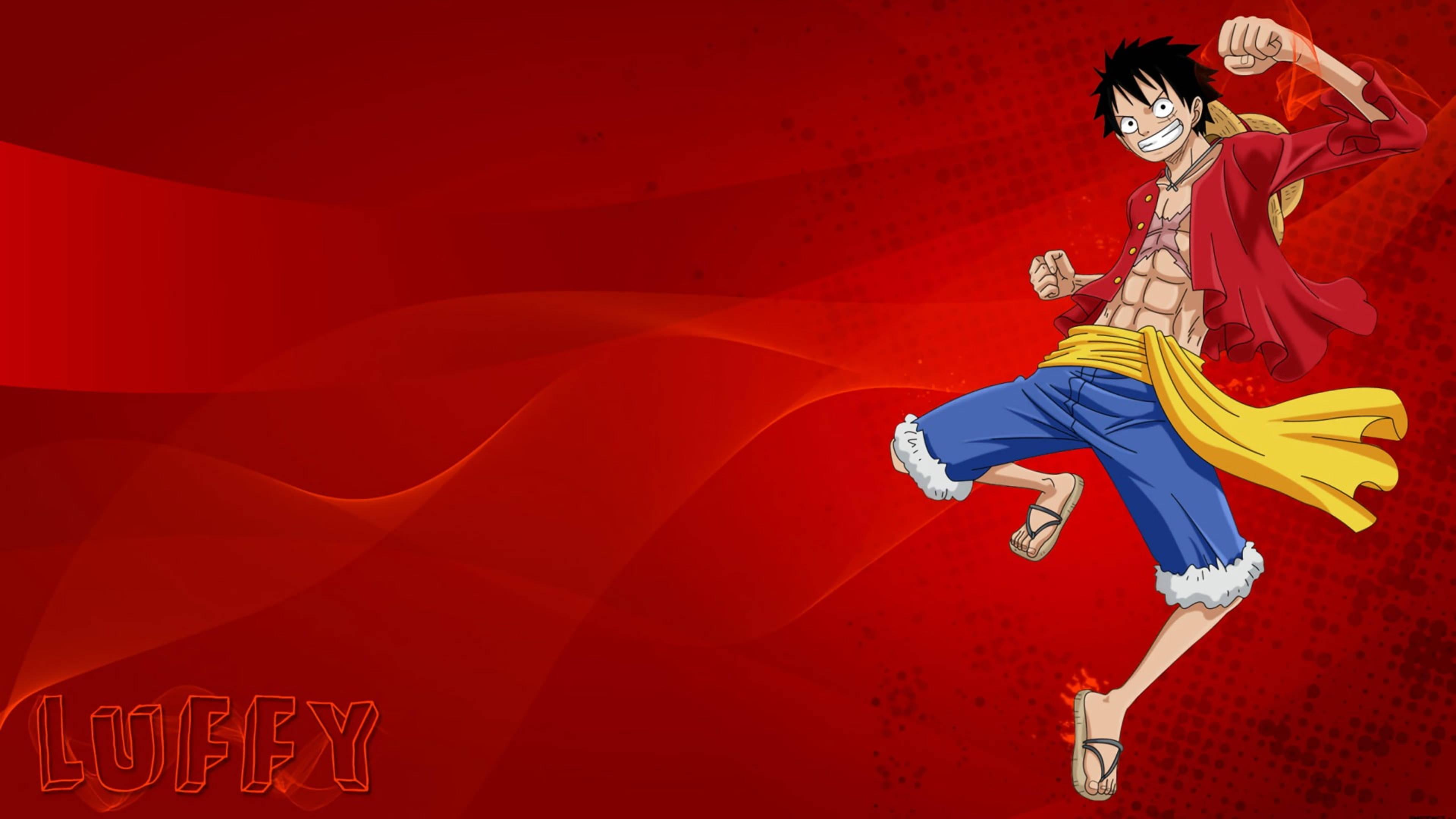 Straw Hat Pirate Monkey D Luffy — 3840x2160 wallpaper