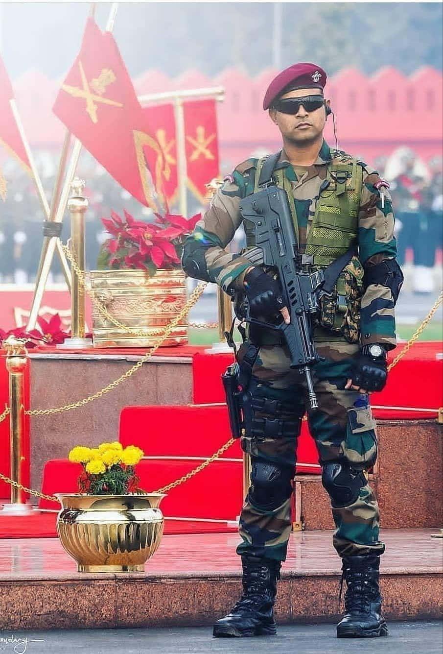 Strength and Honor In India's Army — 905x1335 wallpaper