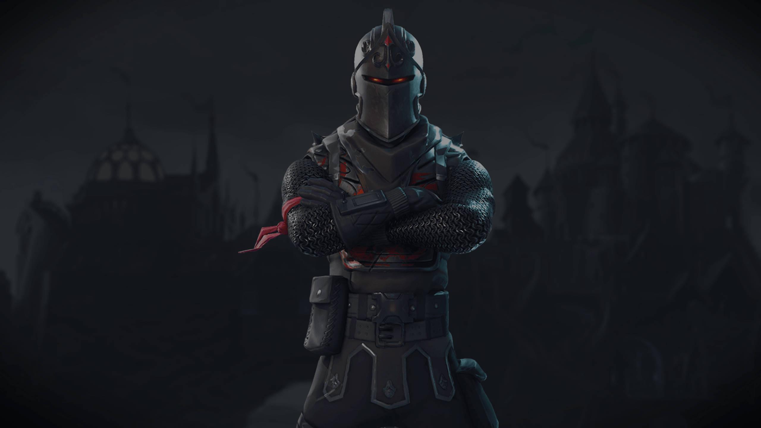 Strike fear in the heart of your enemies with the Black Knight!