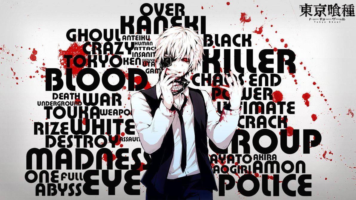 "Strive for Power" -Kaneki, Tokyo Ghoul — 1192x670 wallpaper
