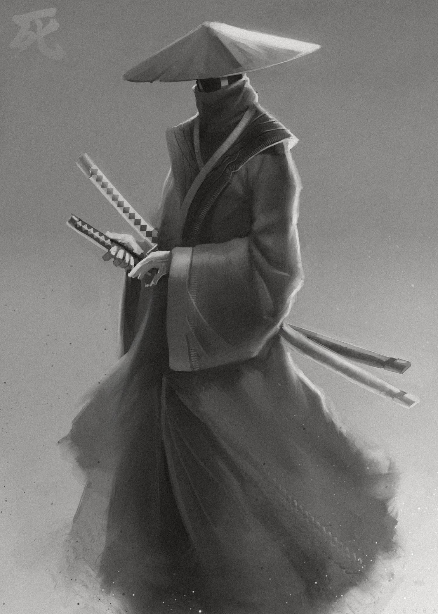 Strong and Loyal Samurai of Japan — 1500x2100 wallpaper