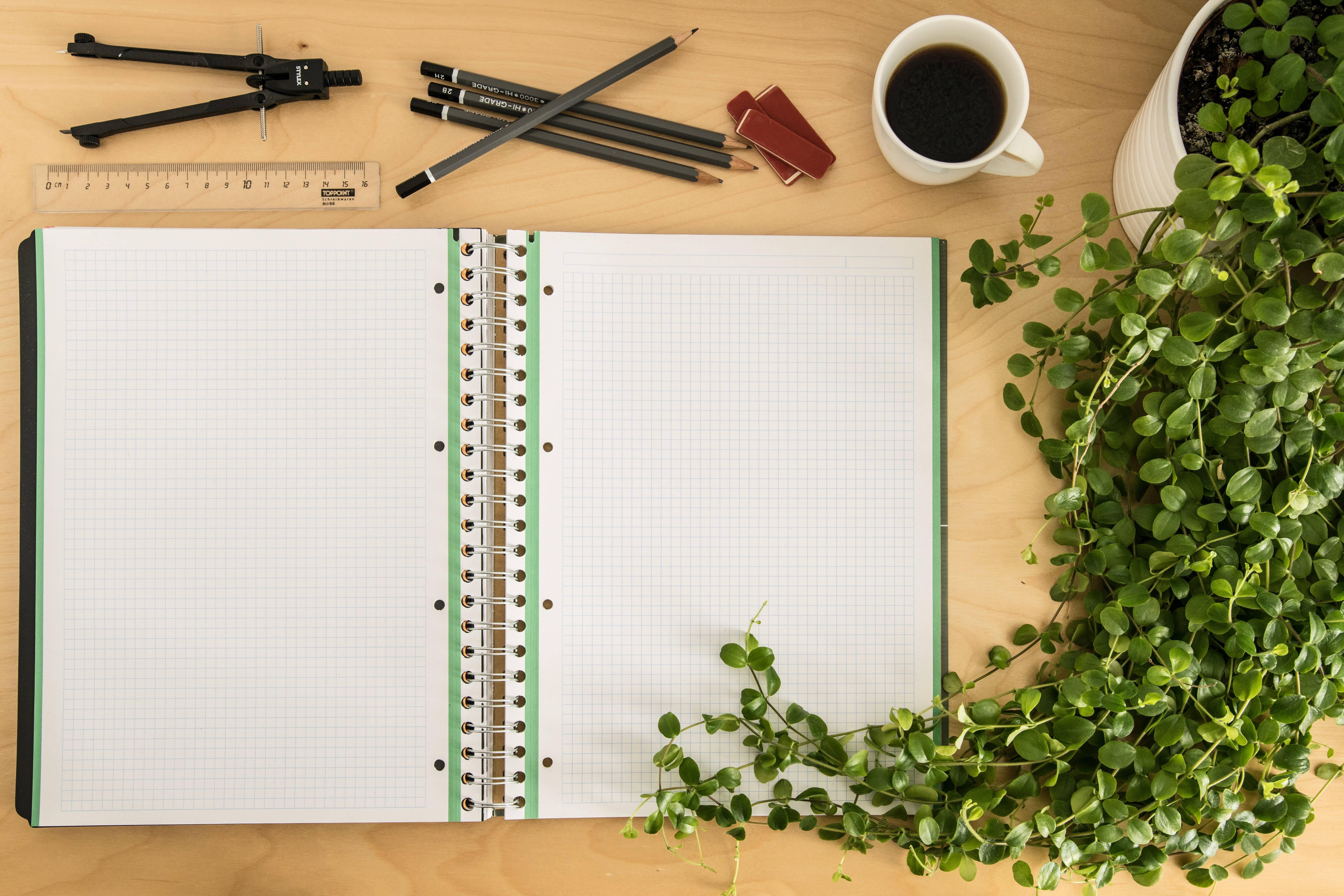 Study Motivation Binders and Stationery — 6000x4000 wallpaper