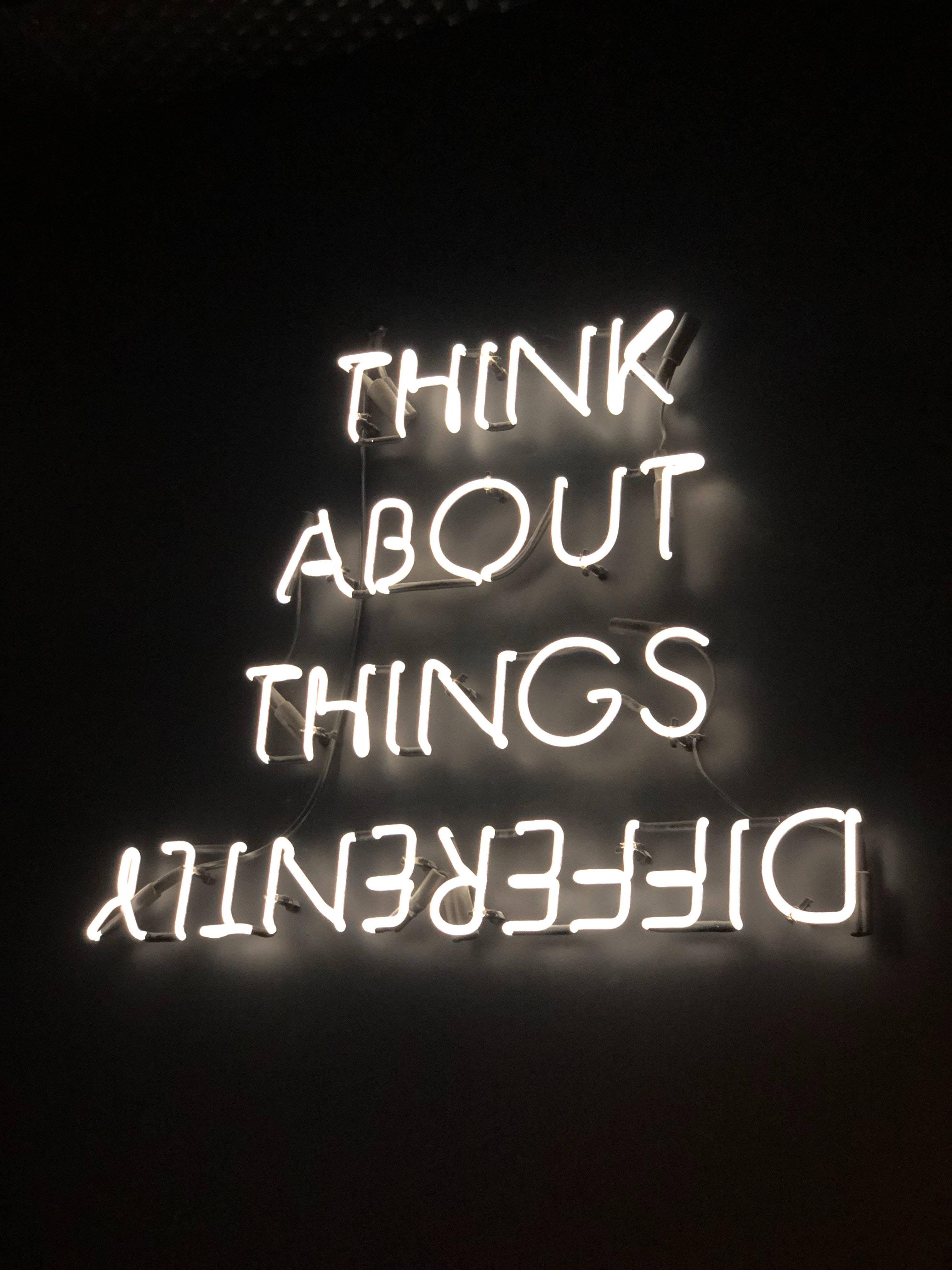 Study Motivation Neon Quote — 3024x4032 wallpaper