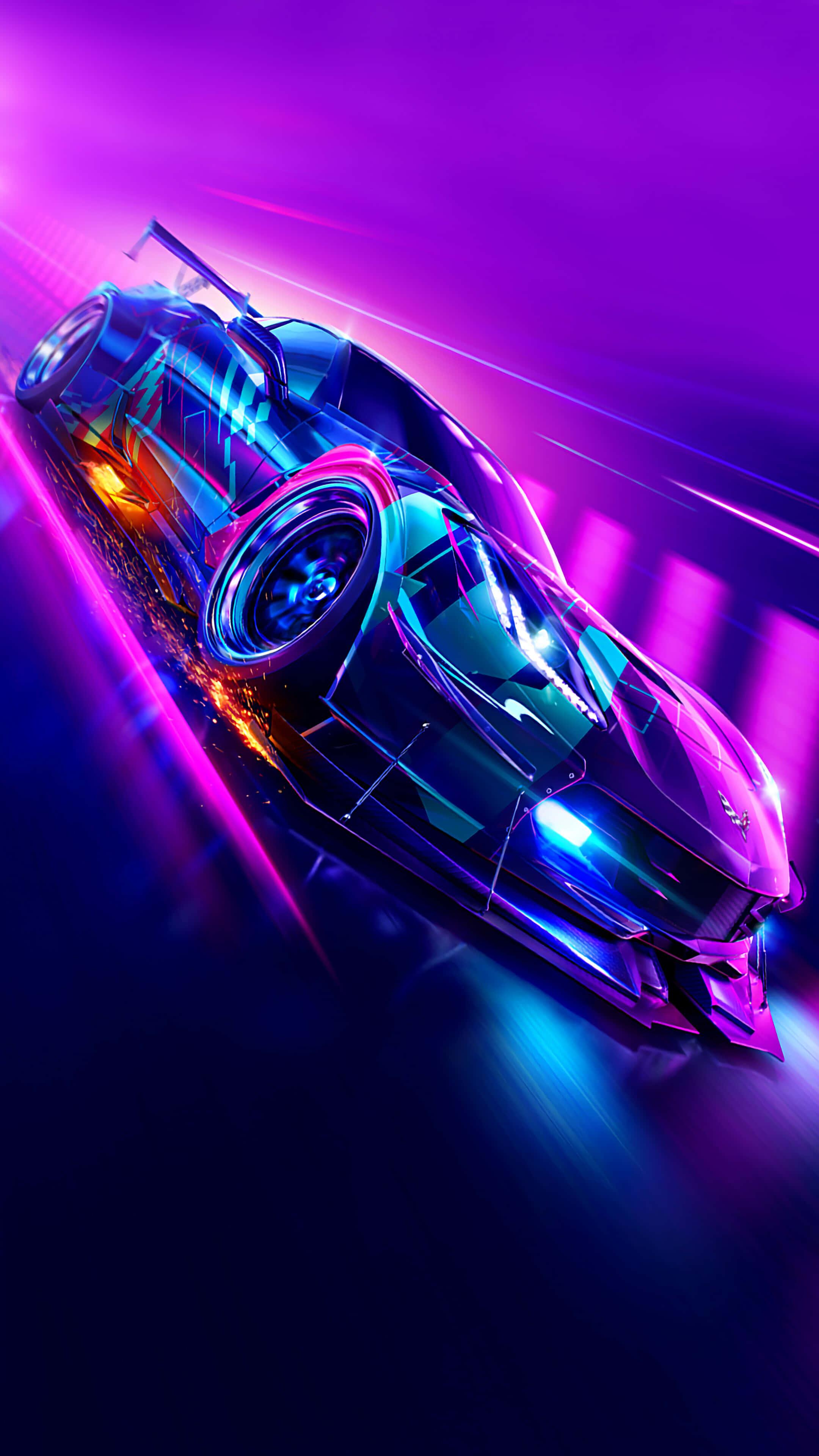 Stunning Luxury Car in 4K Resolution — 2160x3840 wallpaper