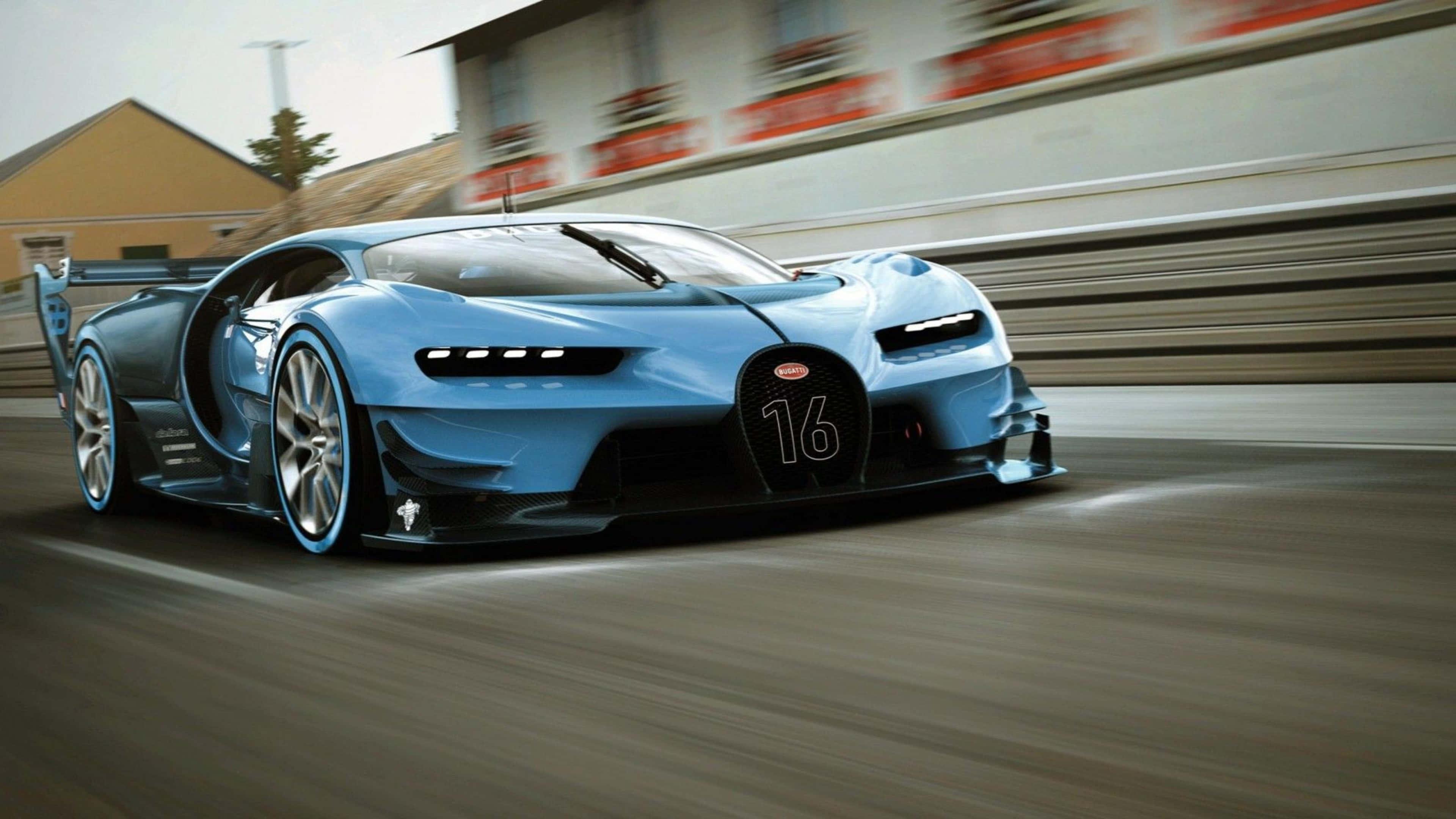 Stunning Red Sports Car on the Streets — 3840x2160 wallpaper