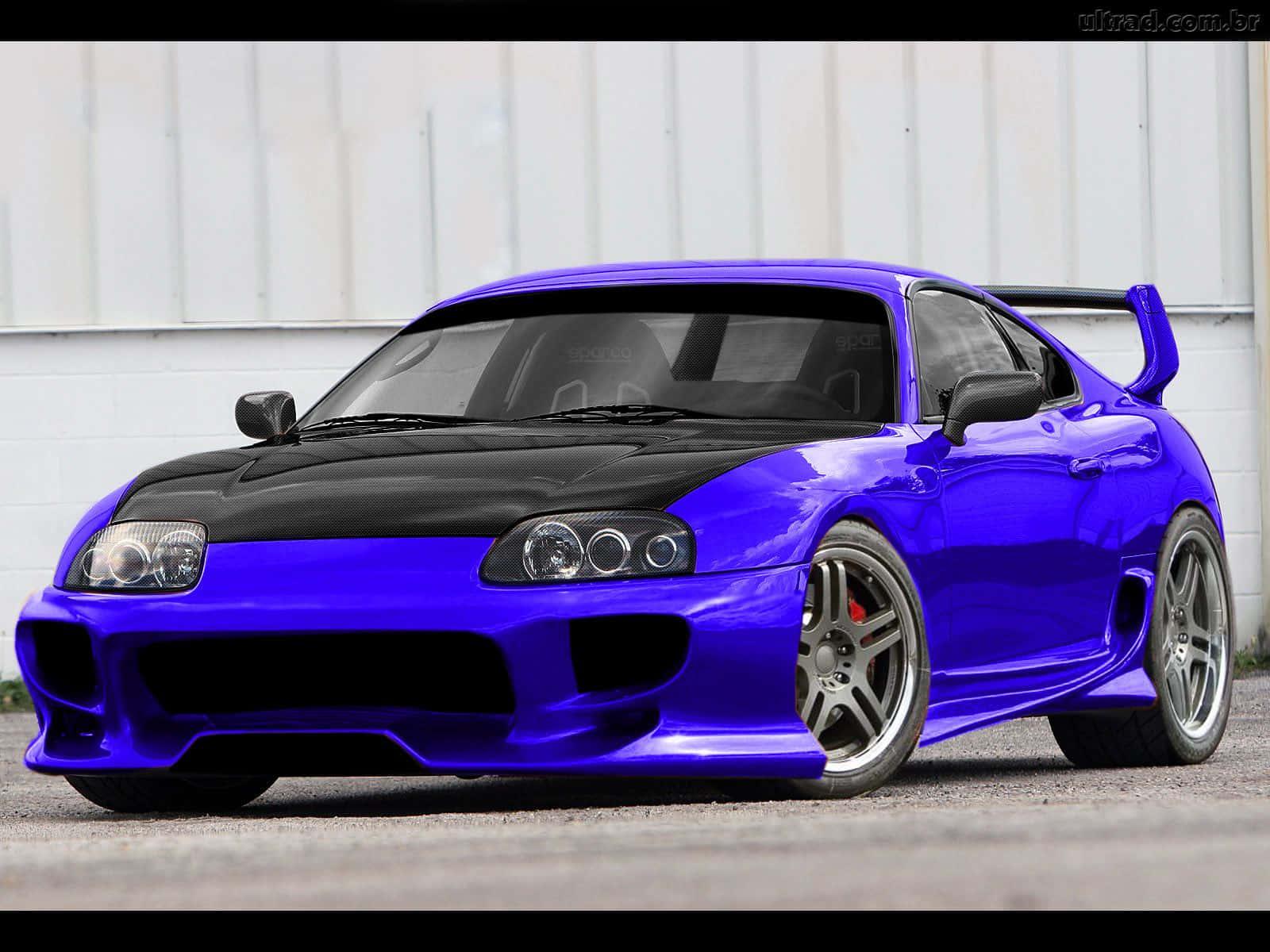 Stunning Red Supra Sports Car — 1600x1200 wallpaper