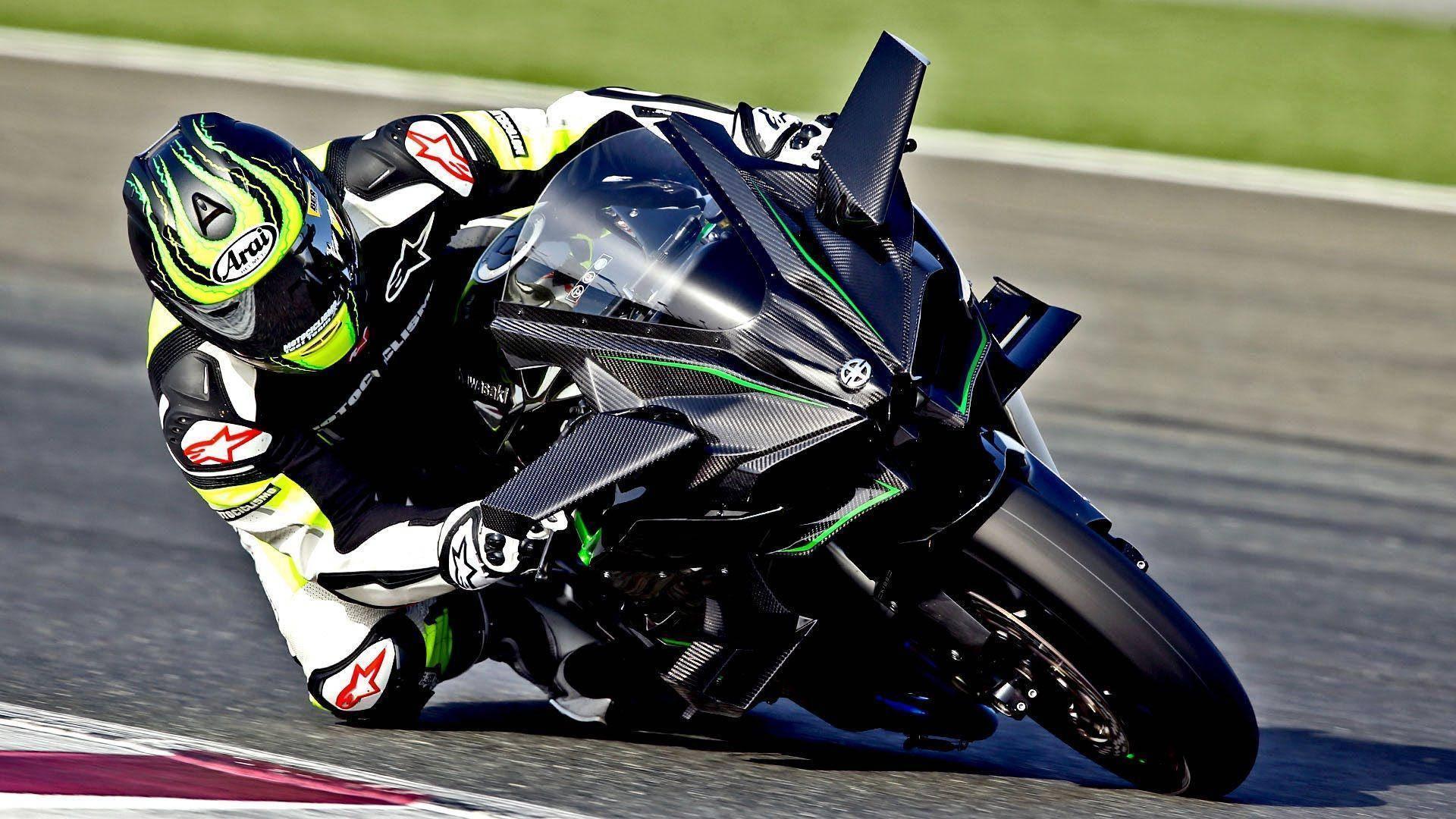 Stunning Speed - Kawasaki H2R in Action — 1920x1080 wallpaper