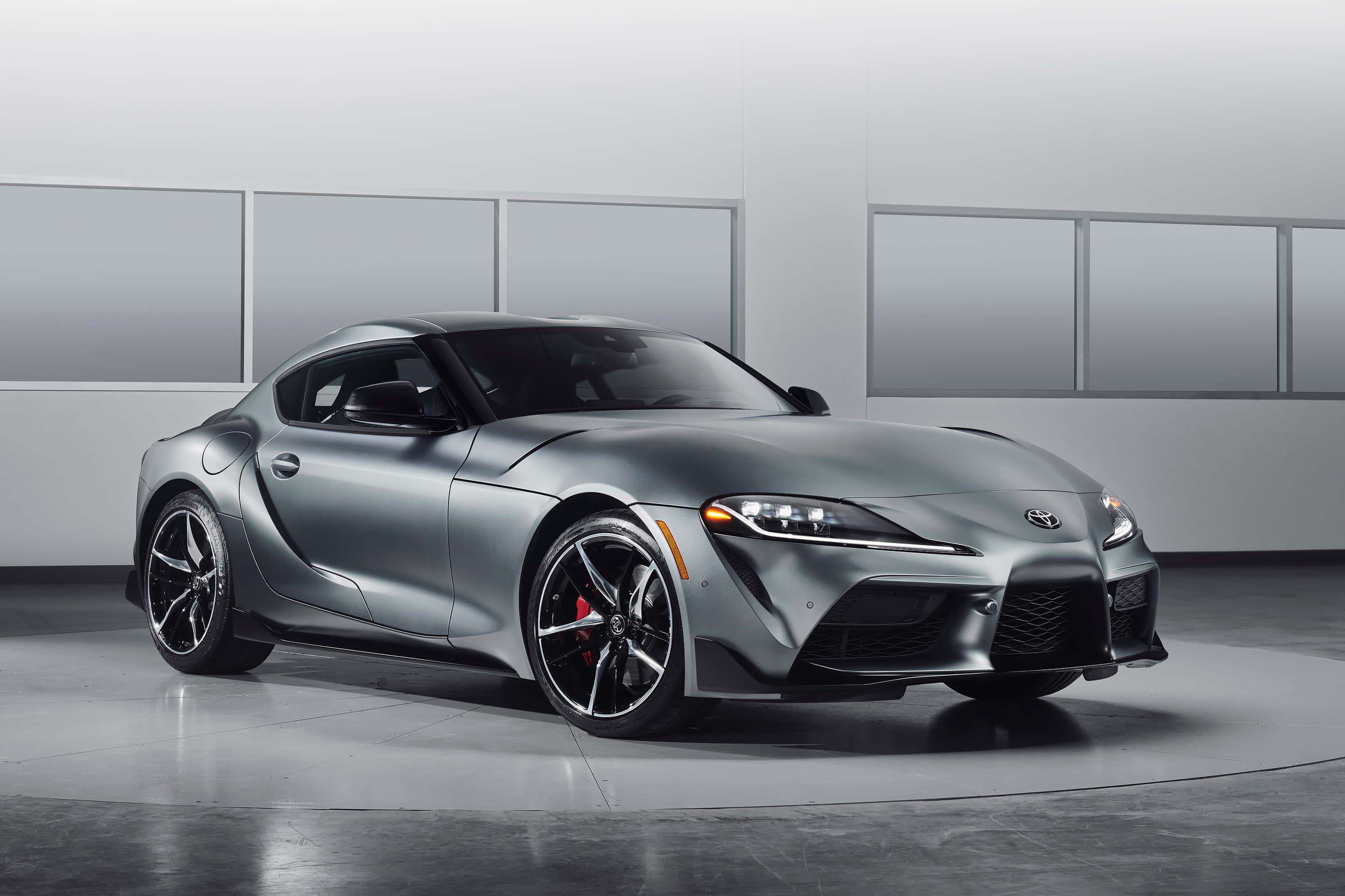 Stunning Toyota Supra Sports Car on Scenic Road — 3038x2025 wallpaper