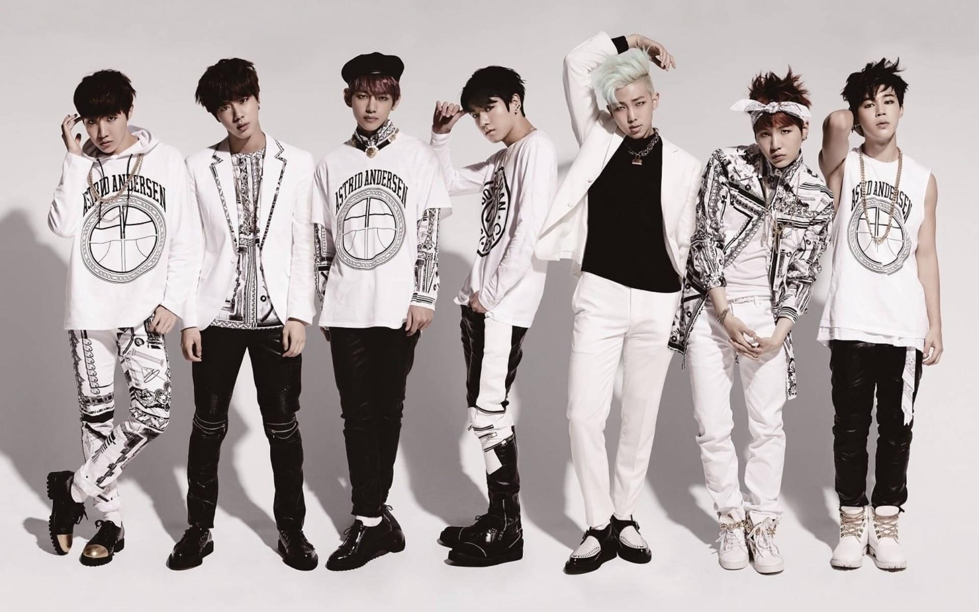 Stylish BTS Group Photo — 1920x1200 wallpaper