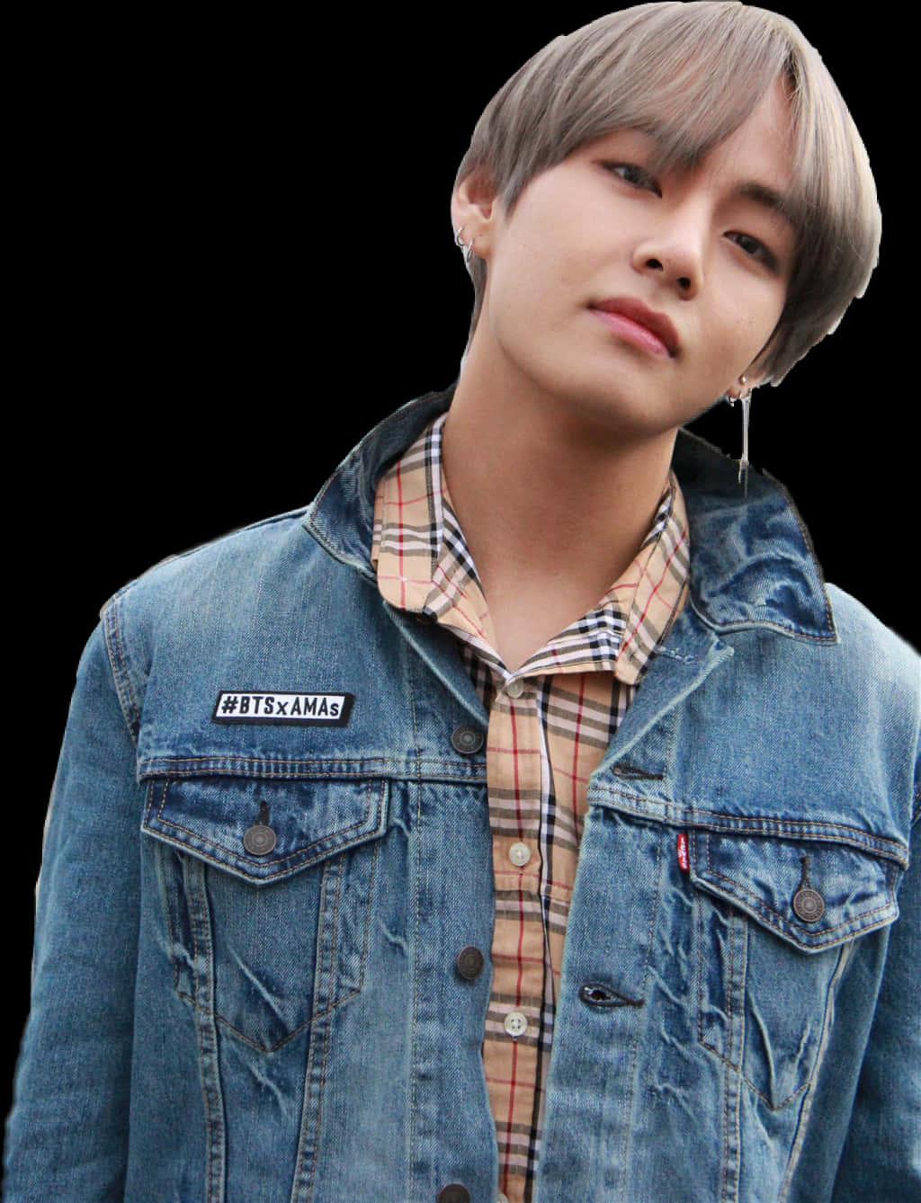 Stylish Denim Jacket Man — 1024x1338 wallpaper