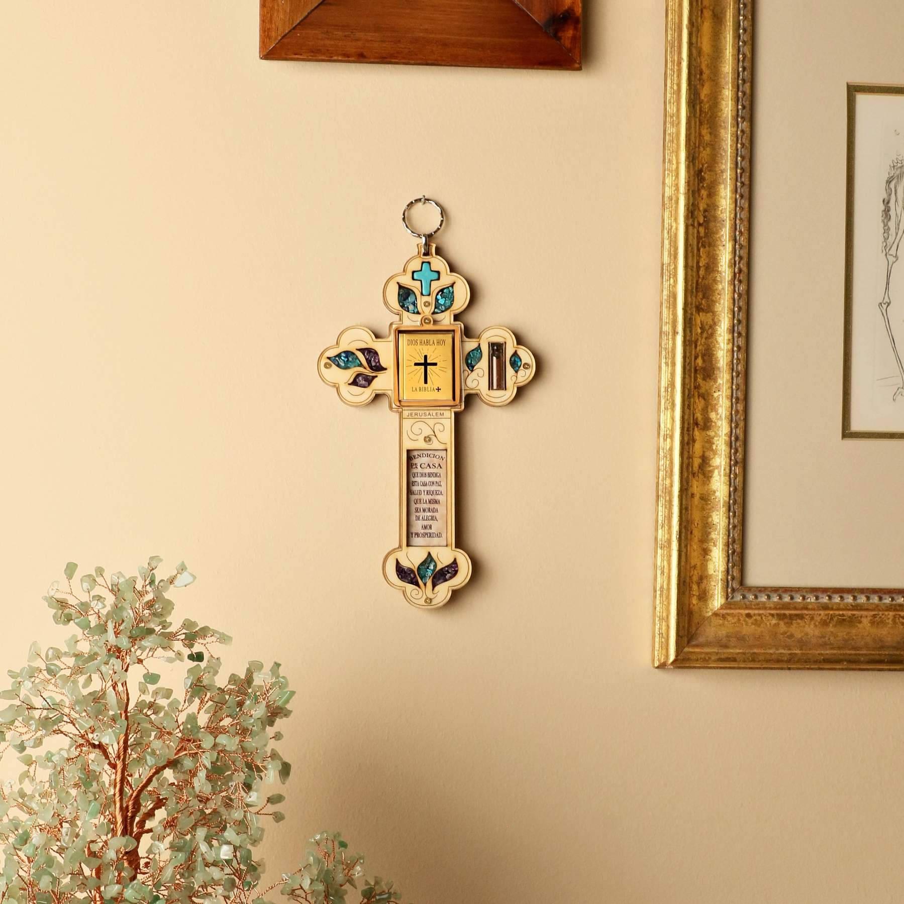 Stylish Depiction Of Christian Cross — 1799x1800 wallpaper